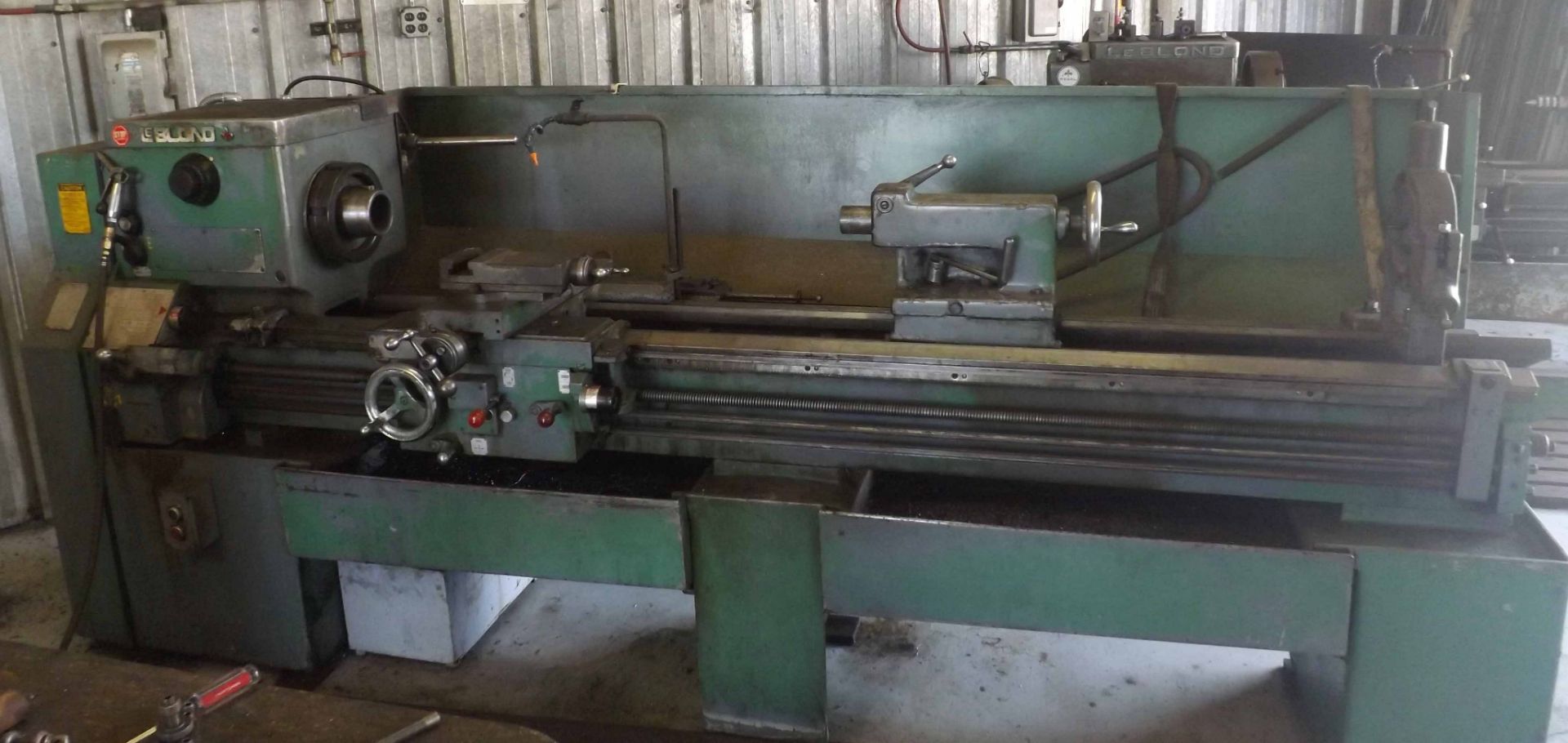 LEBLOND 16” X 80” LATHE, 3” spdl. bore, taper attach., steadyrest, S/N 12E-776 The client will