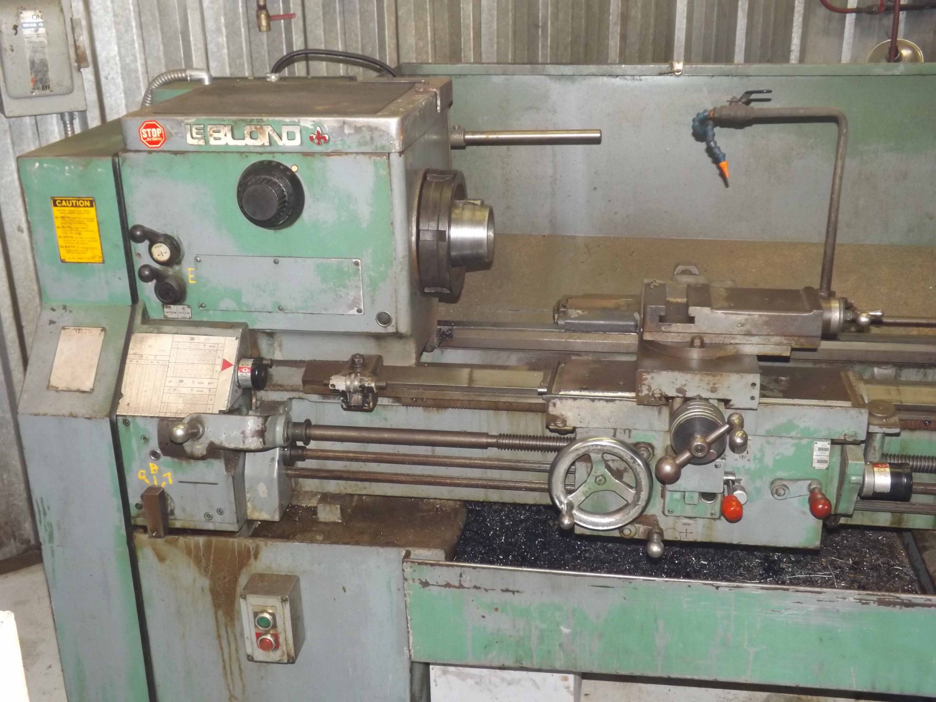 LEBLOND 16” X 80” LATHE, 3” spdl. bore, taper attach., steadyrest, S/N 12E-776 The client will - Image 3 of 3