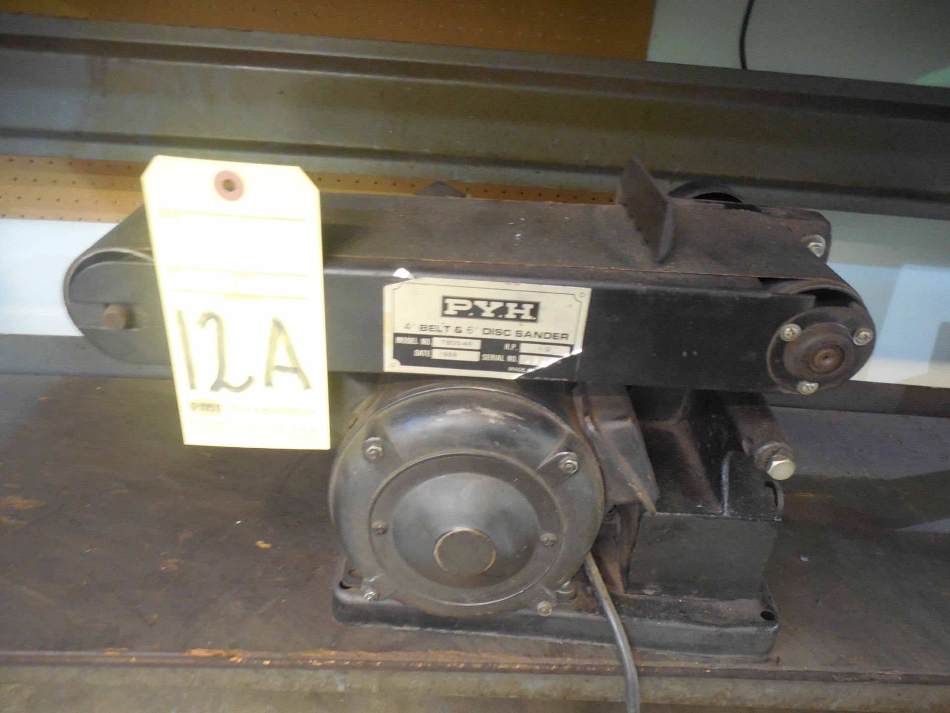 BELT/ DISK SANDER, T.Y.H.