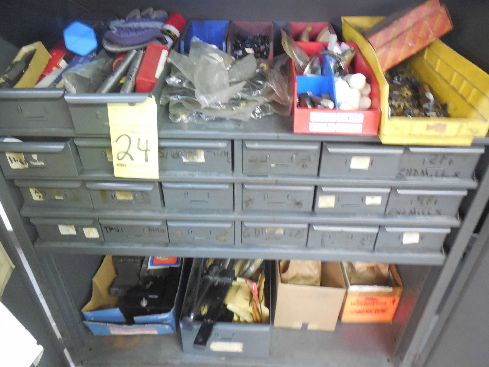 LOT CONSISTING OF: tooling, inserts, drill bits, etc.