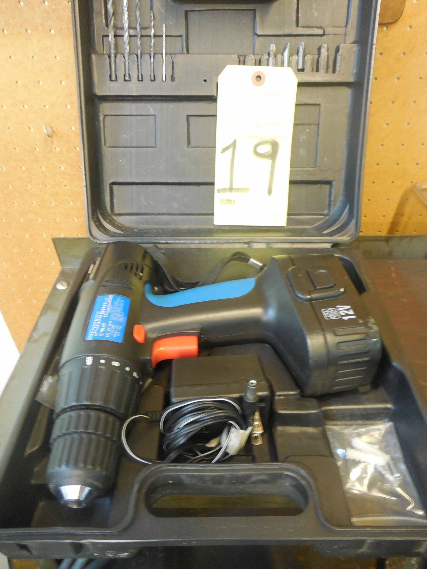 CORDLESS DRILL, POWERGLIDE, 12 v.