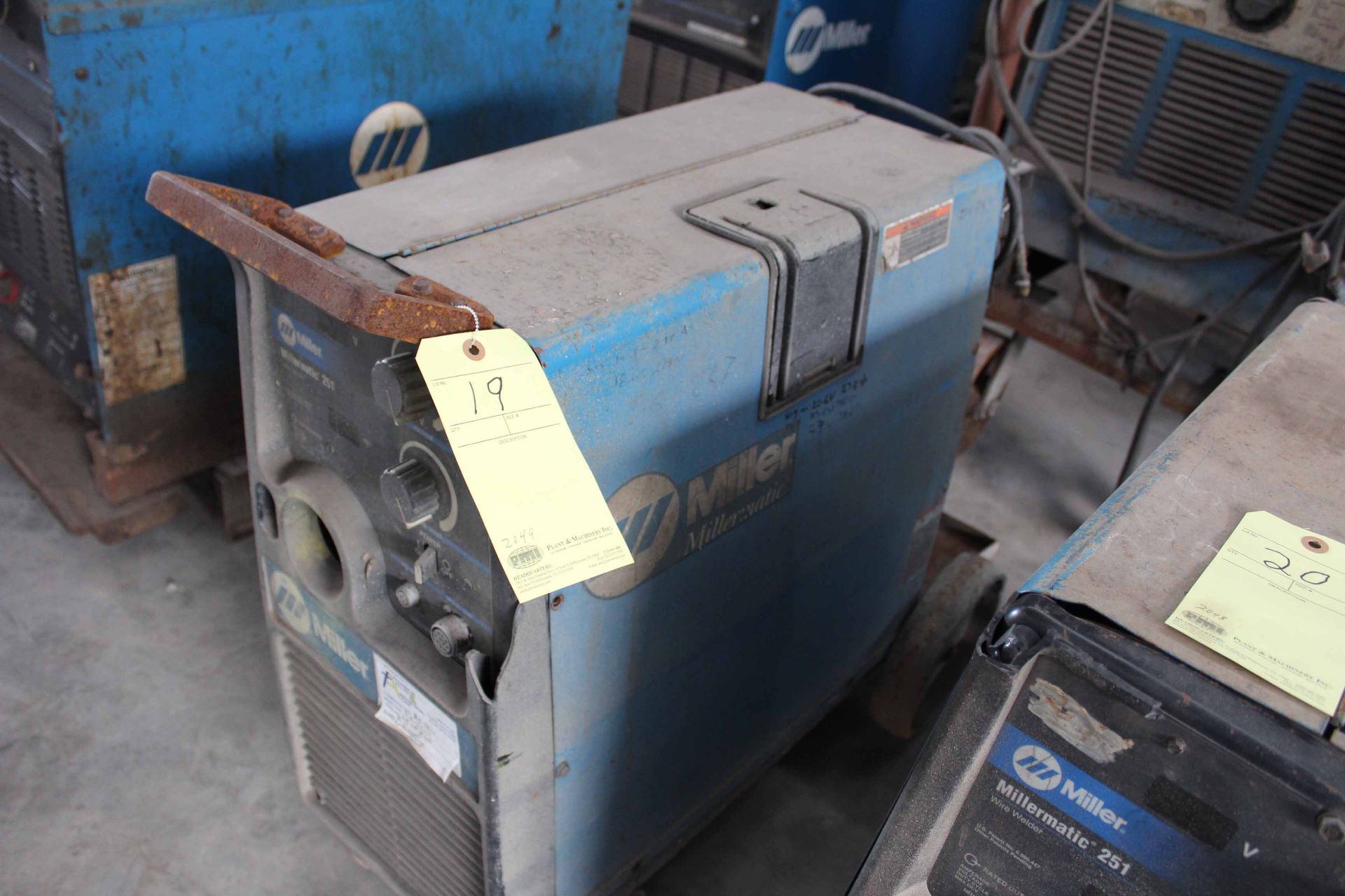 WELDING MACHINE, MILLER MDL. MILLERMATIC 251, S/N LE115560 - Image 2 of 4