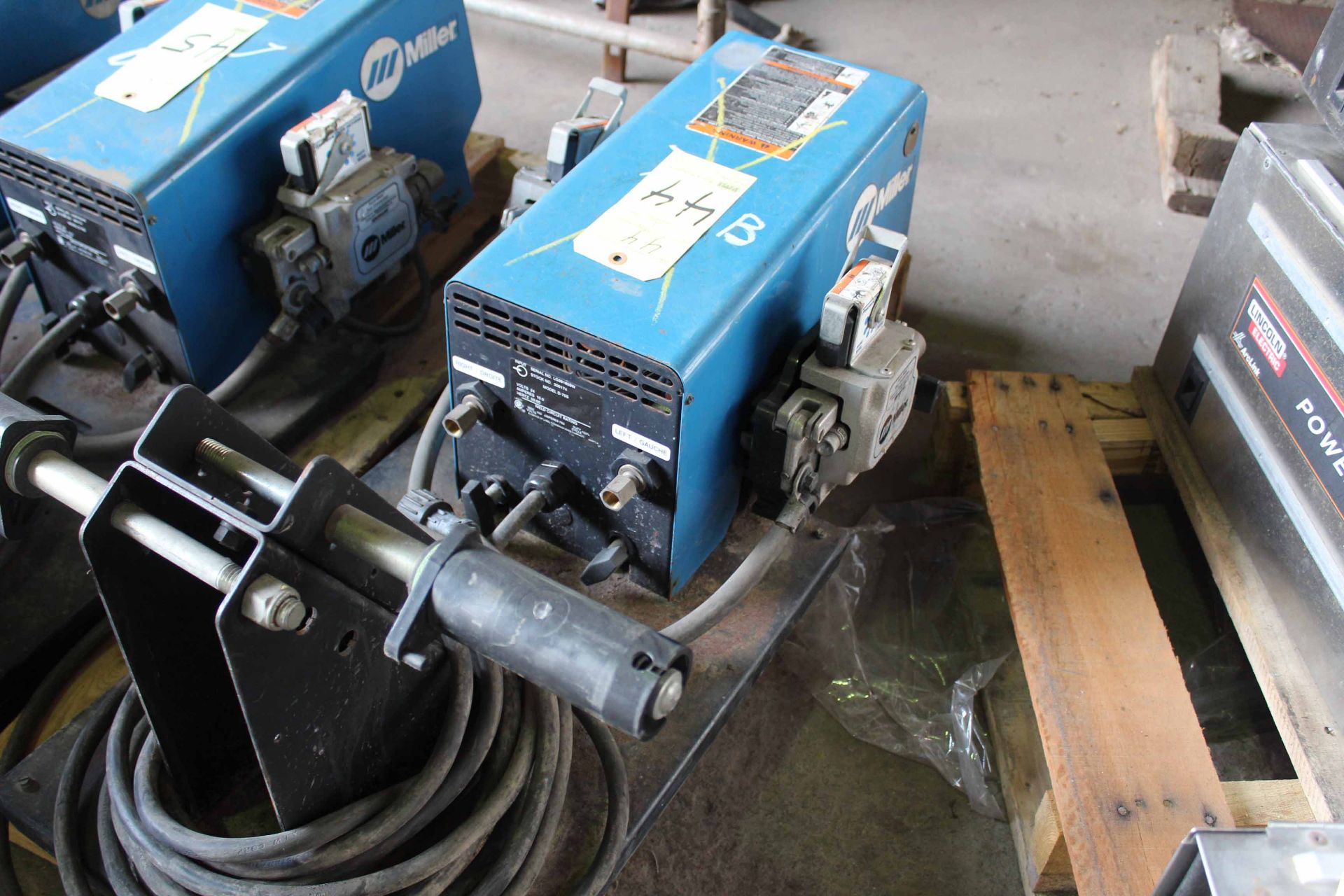 WIRE FEEDER, MILLER 75 SERIES, 24 v. - Image 3 of 4