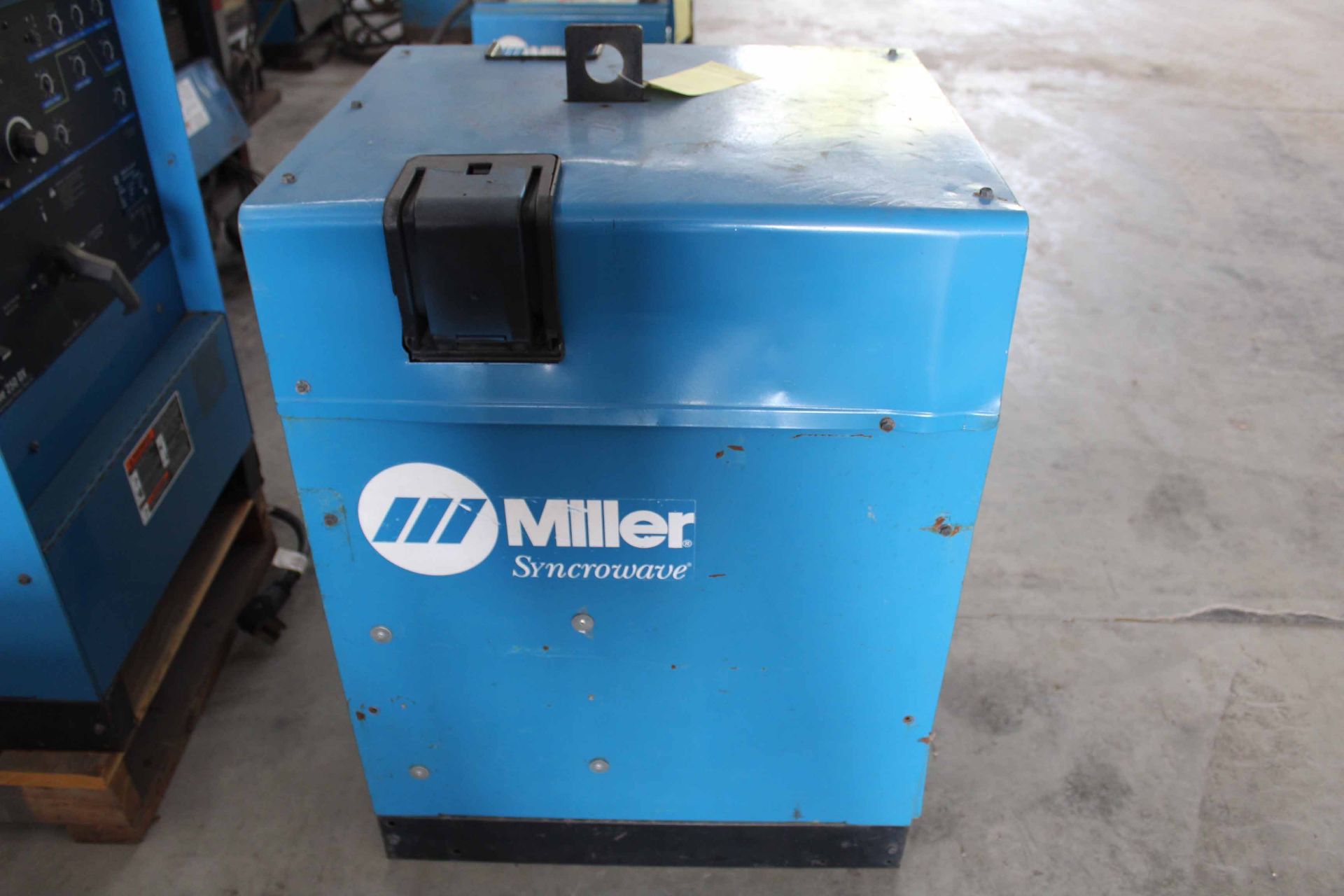 WELDING MACHINE, MILLER MDL. SYNCROWAVE 250DX, S/N LC126477 - Image 4 of 4