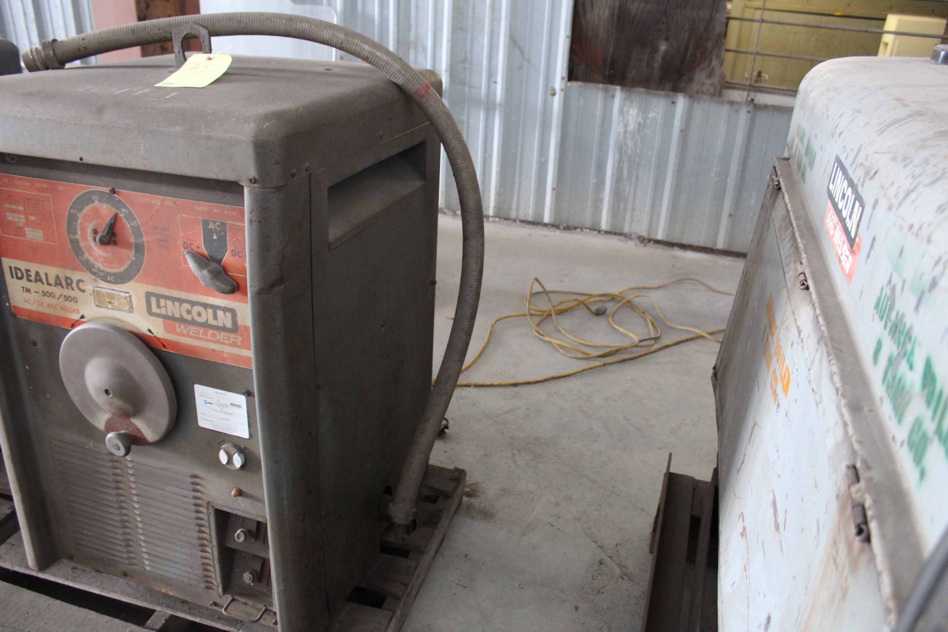 WELDING MACHINE, LINCOLN MDL. IDEALARC TM500/500, S/N AC261871 - Image 3 of 4