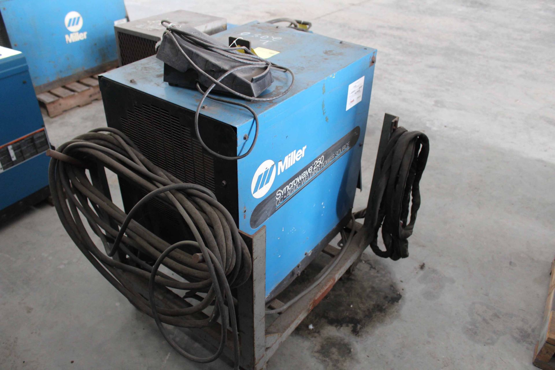 WELDING MACHINE, MILLER MDL. SYNCROWAVE 250, S/N KG185851 - Image 4 of 4