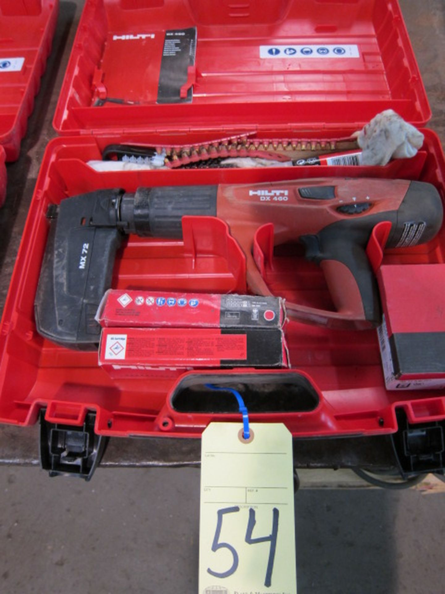 POWER ACTUATED TOOL, HILTI MDL. DX460
