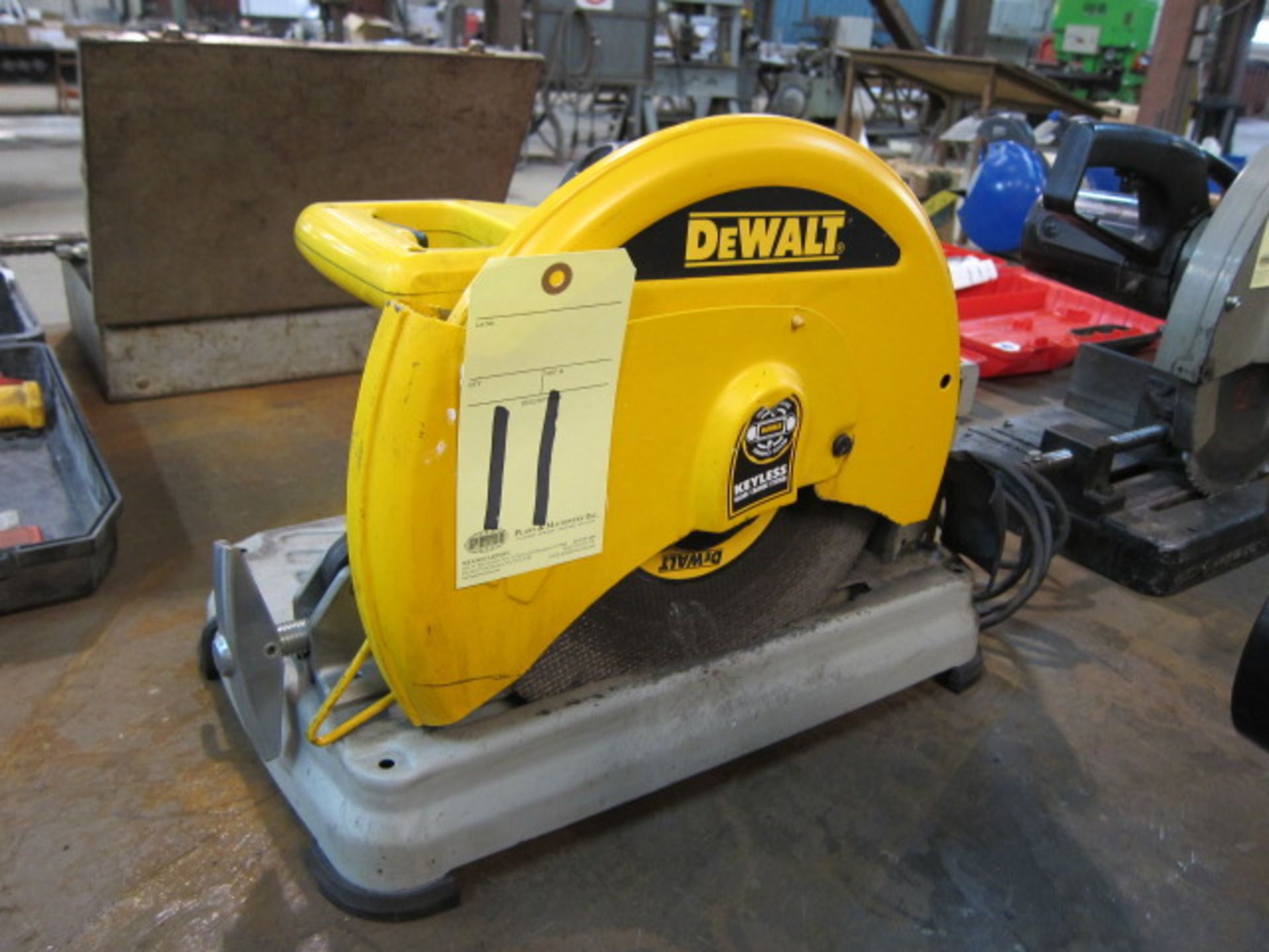 ABRASIVE CUT-OFF SAW, DEWALT 14"