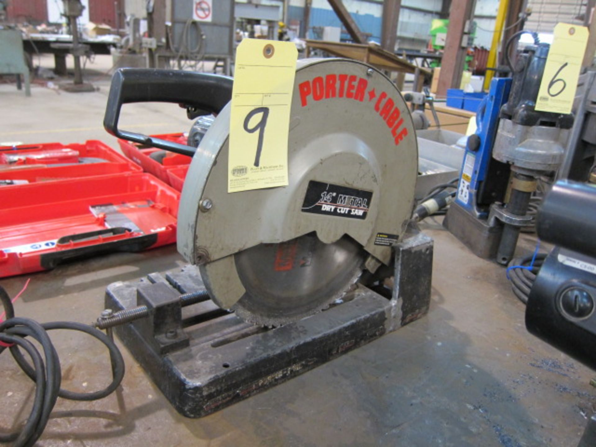 METAL DRY CUT SAW, PORTA-CABLE 14"