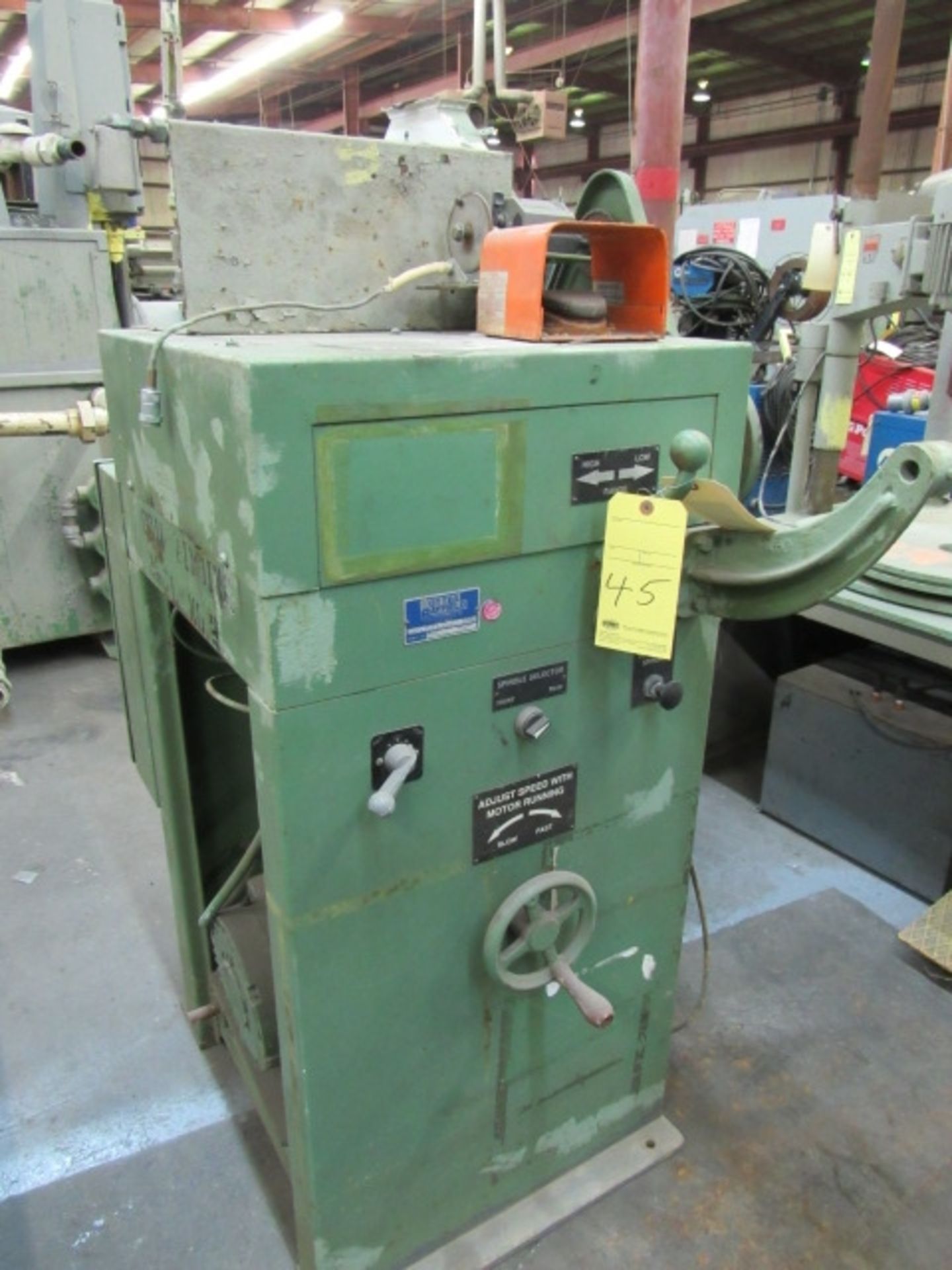 COIL WINDER, POTTER RAYFIELD MDL. E170WV-MS, new 1991, dual spdl. w/selector, variable spds.,