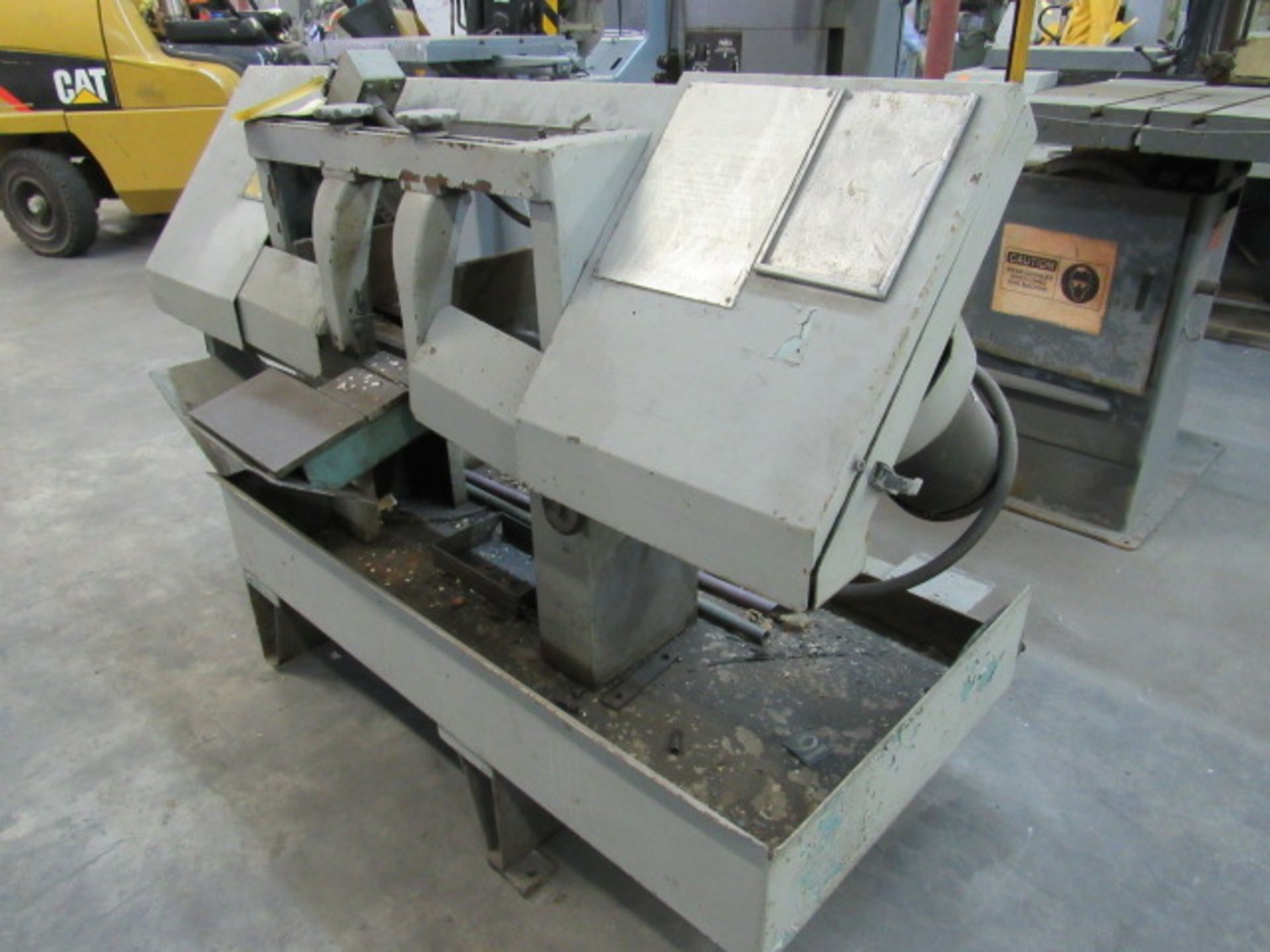 HORIZONTAL BANDSAW, W.F. WELLS MDL. L-10, 10” x 16” rect. @ 90 deg., 11” rd. @ 90 deg., 10” x 8” - Image 3 of 4