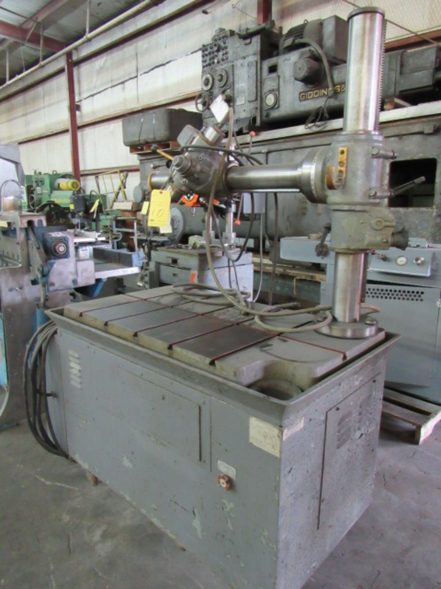 METAL DISINTEGRATOR, CAMMANN MDL. C-96, 25.5” x 47” table, 34.5” table height, 41” column height - Image 3 of 3