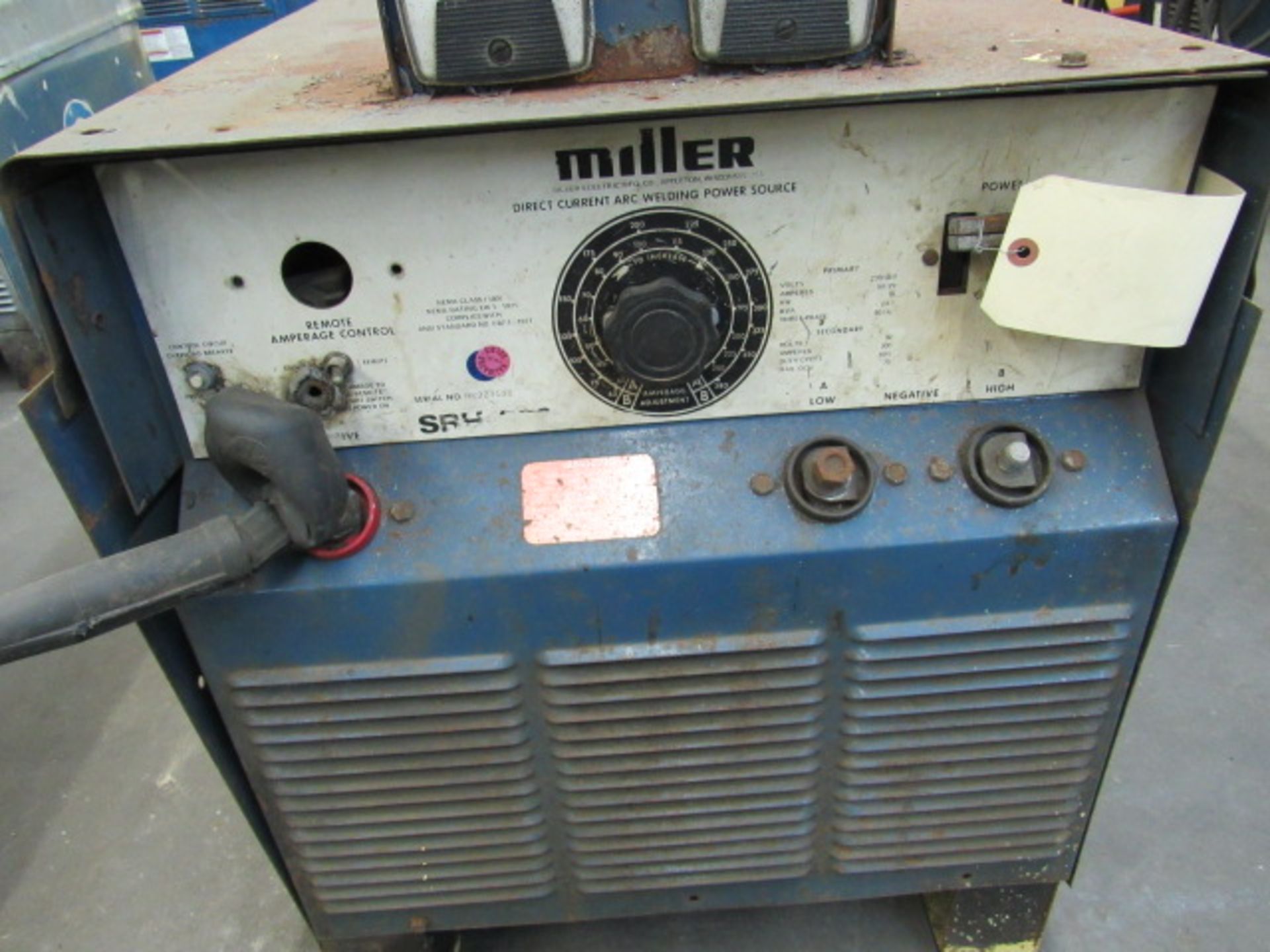WELDING MACHINE, MILLER MDL. SRH-333, 230/460 v., 3 phase, 60 Hz, 15 kW, S/N HK323132 - Image 2 of 2