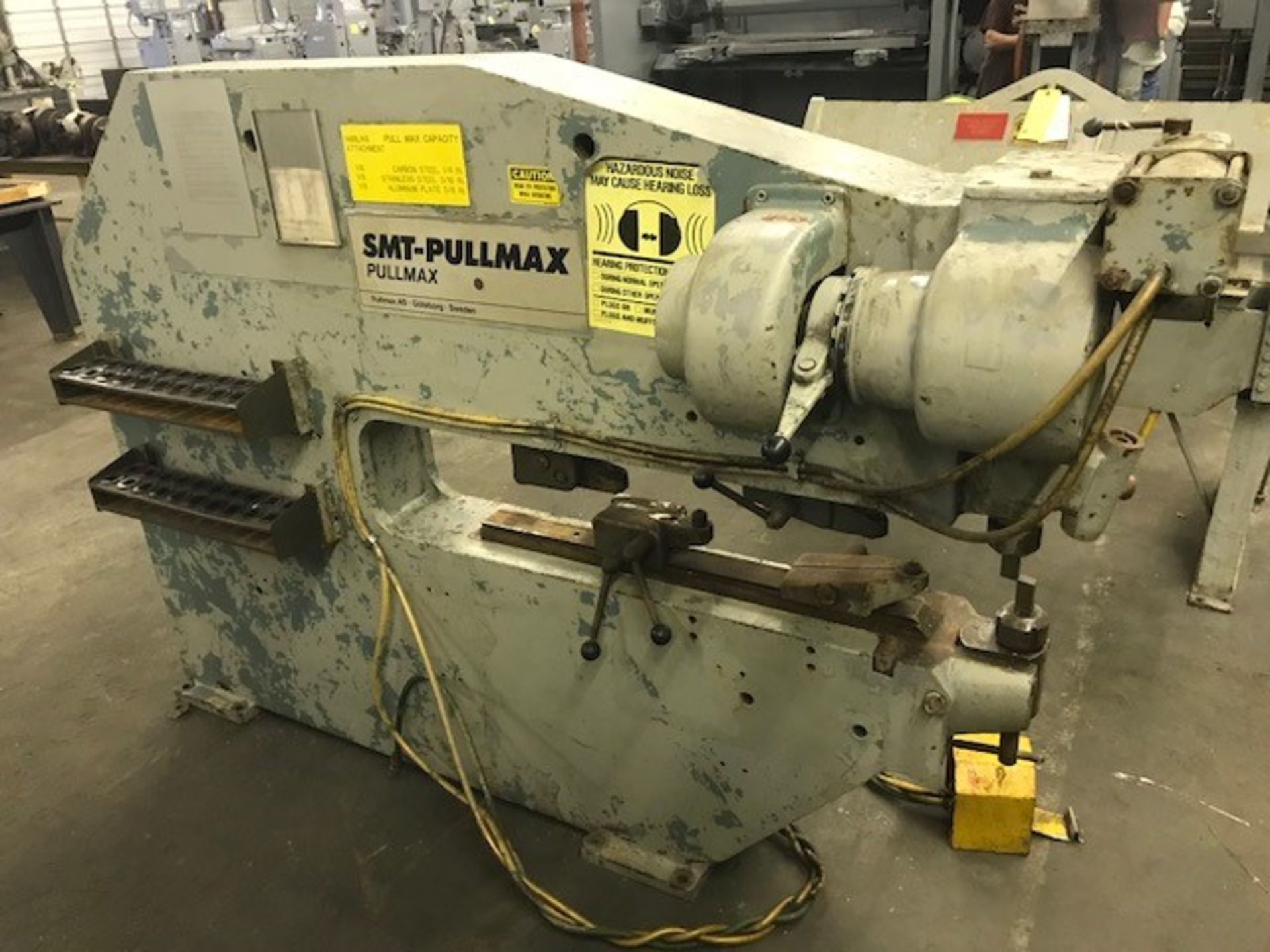 UNIVERSAL SHEAR NIBBLER, SMT PULLMAX, MDL. P9SL, S/N 61750-02 - Image 4 of 6