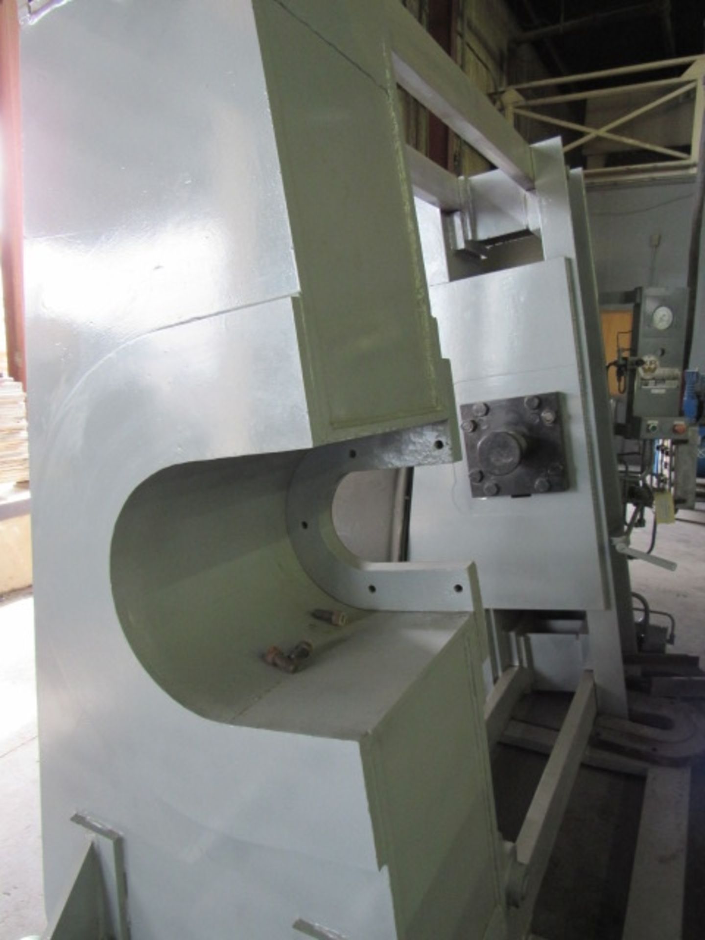 WHEEL PRESS, WILSON MDL. 150T, 150 TON CAPACITY, 20" CYLINDER STROKE, MAX. DISTANCE FROM FACE TO - Image 5 of 8