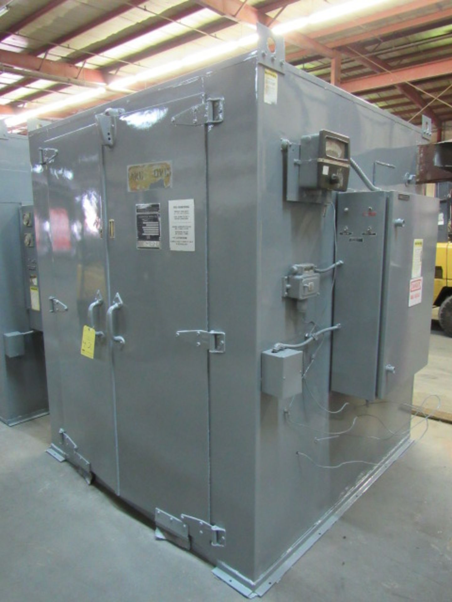 ELECTRIC BAKE OVEN, DESPATCH, 650 deg. F. max. temp., 48” x 48” x 60” ht. chamber (80 cu. ft.), - Image 3 of 4