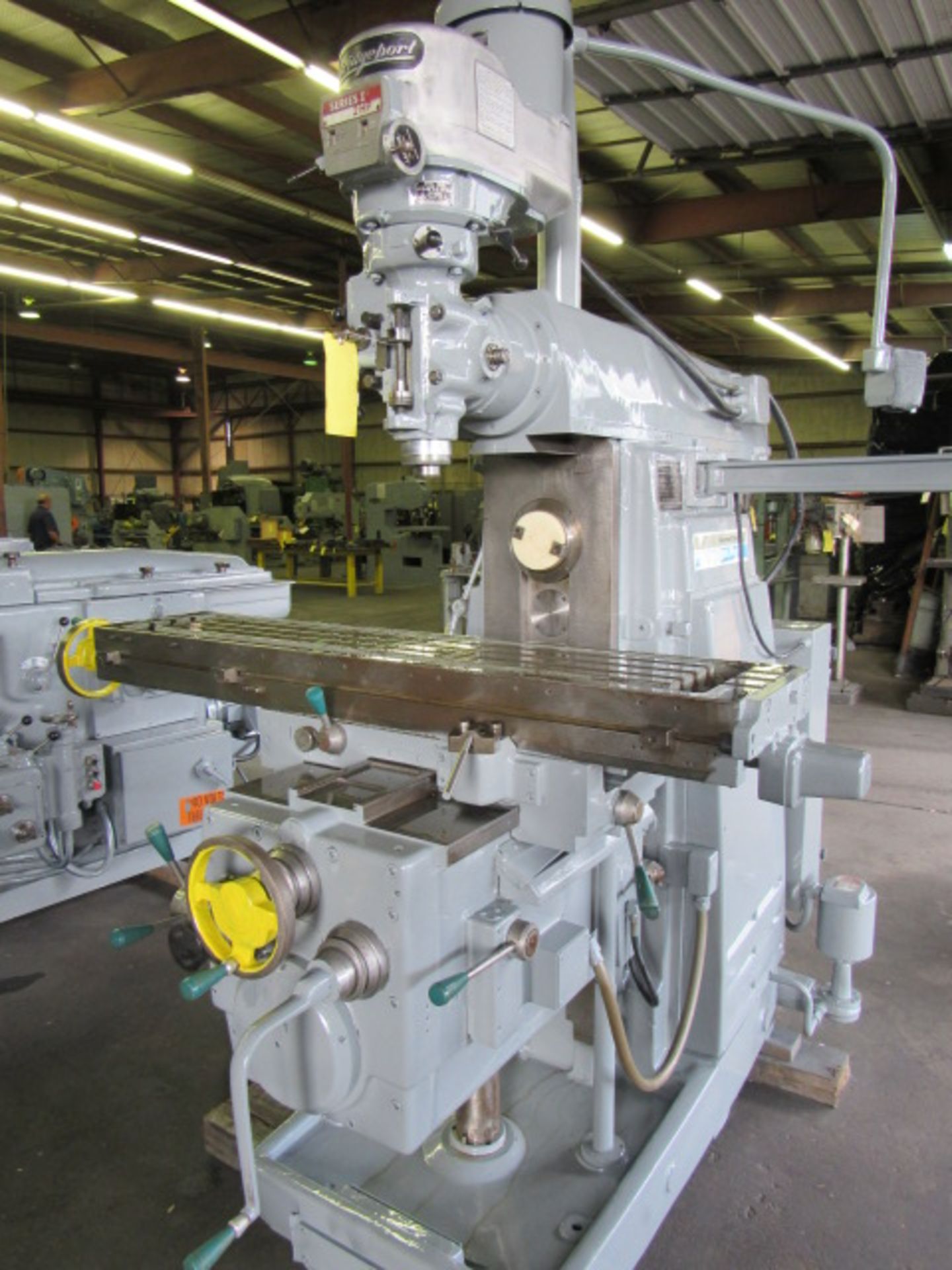 HORIZONTAL MILLING MACHINE, KEARNEY & TRECKER MDL. S-12, 12” x 56” table, 28” long. travel, 10” - Image 3 of 8