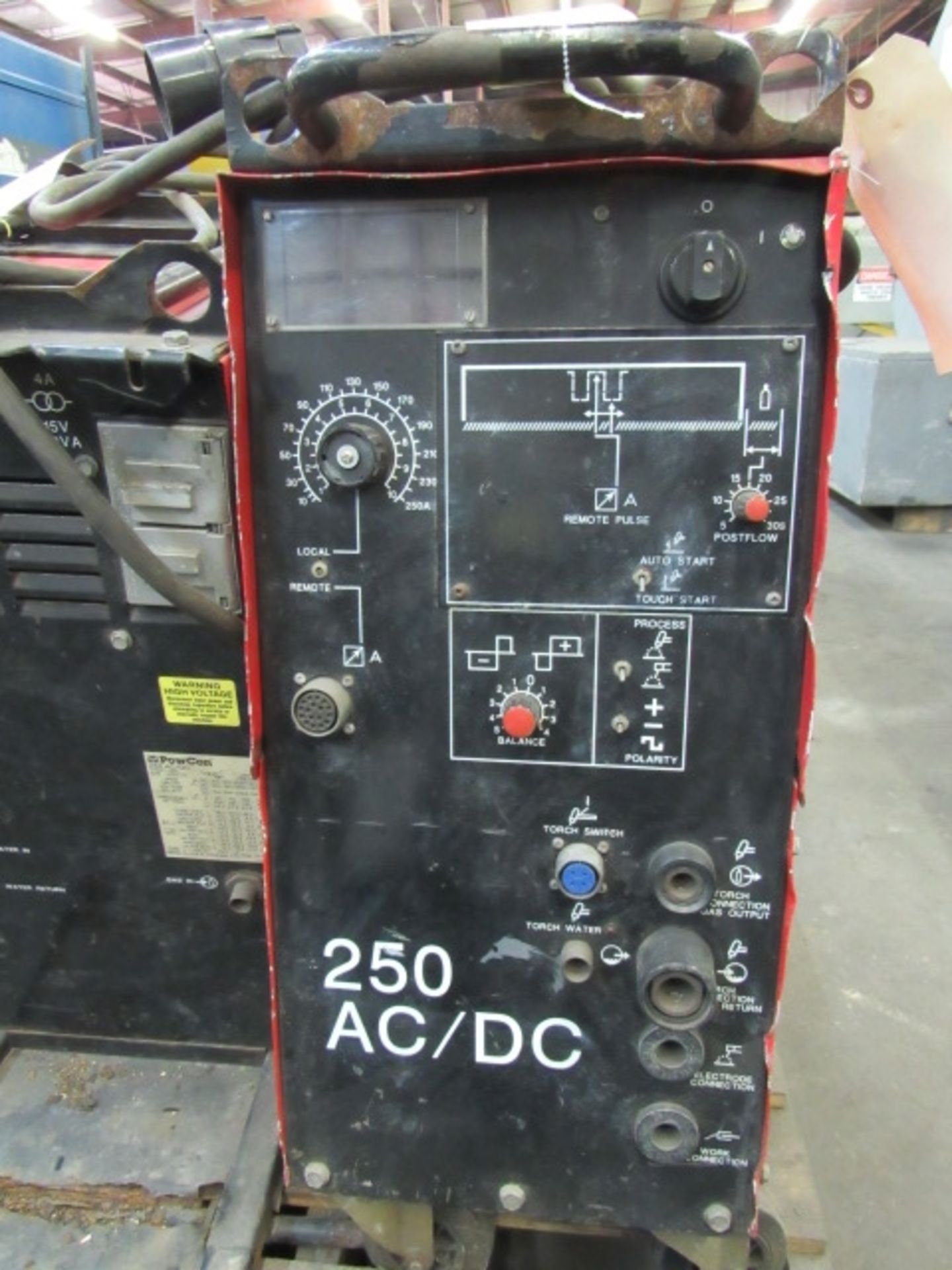 WELDING MACHINE, POWCON 250 AC/DC, S/N K202132 - Image 2 of 2