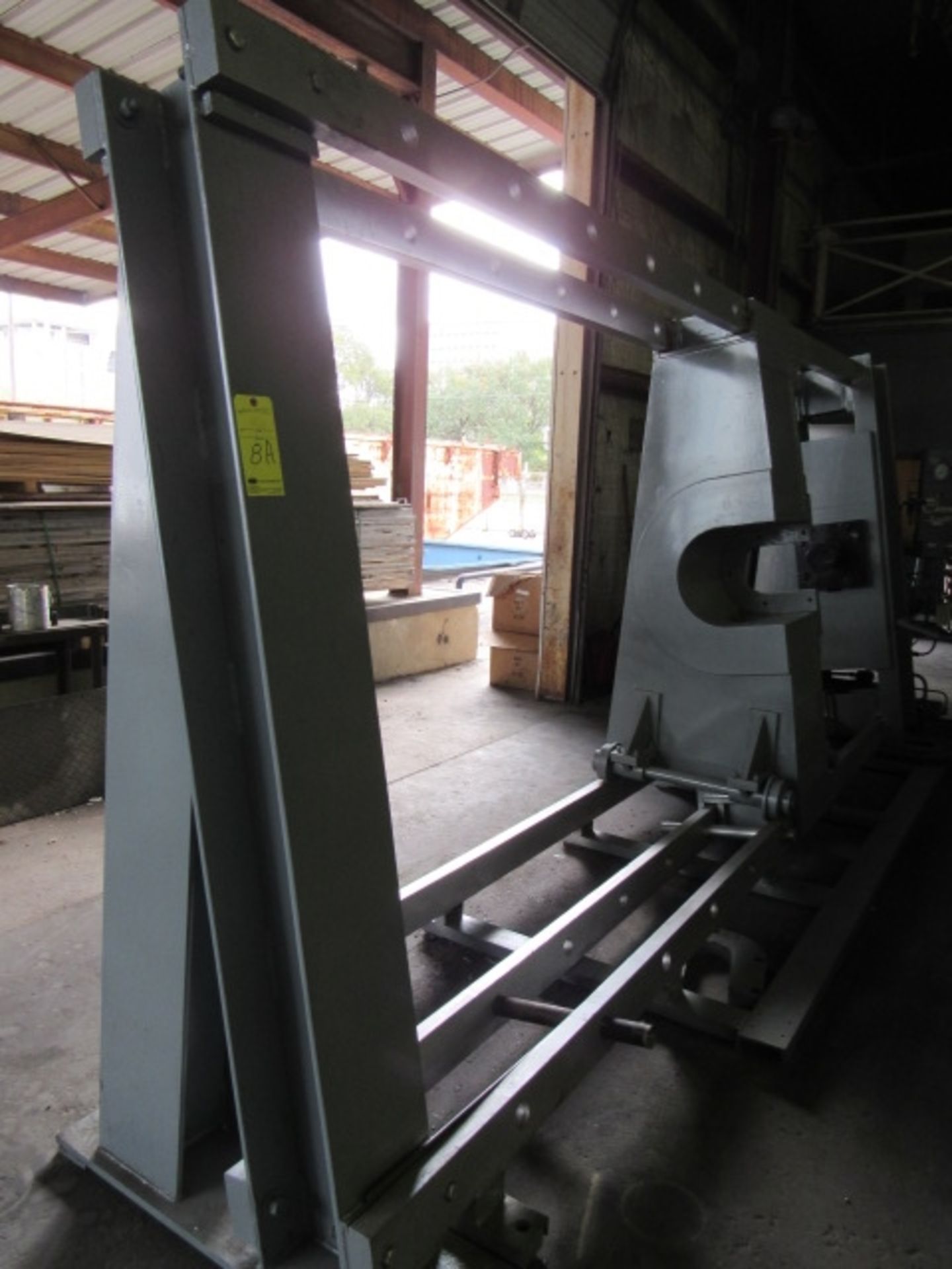 WHEEL PRESS, WILSON MDL. 150T, 150 TON CAPACITY, 20" CYLINDER STROKE, MAX. DISTANCE FROM FACE TO - Image 3 of 8