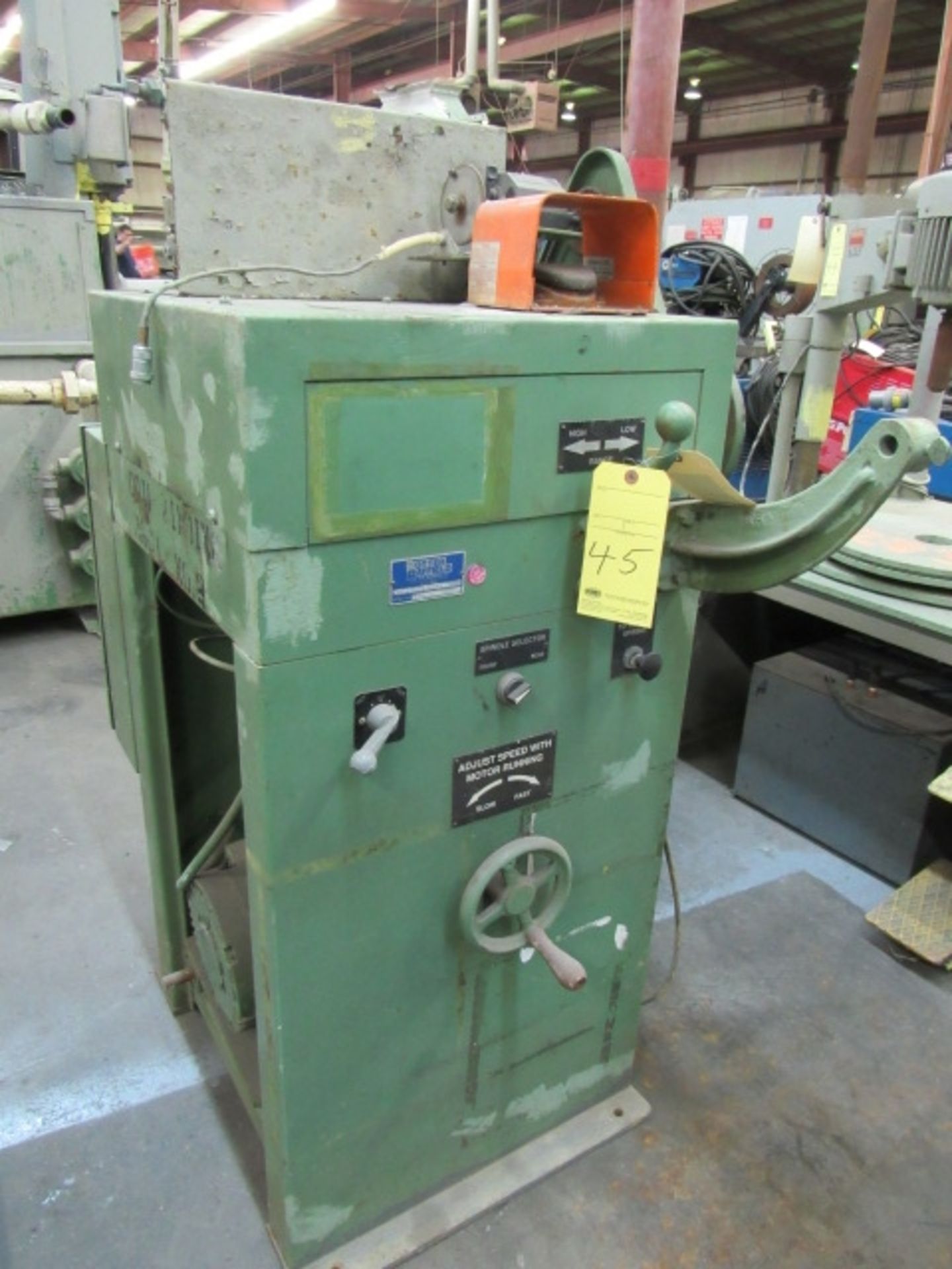 COIL WINDER, POTTER RAYFIELD MDL. E170WV-MS, new 1991, dual spdl. w/selector, variable spds., - Image 2 of 5