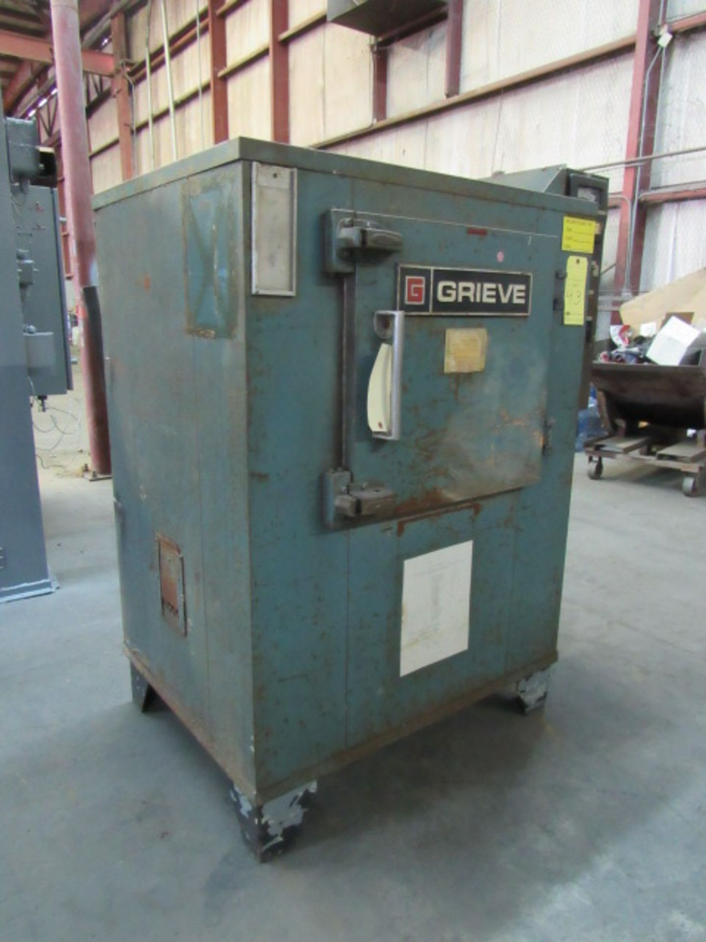 ELECTRIC HORIZONTAL AIR FLOW CABINET OVEN, GRIEVE MDL. HA-850, 850 deg. F. max. temp., +/- 0.3% - Image 2 of 4