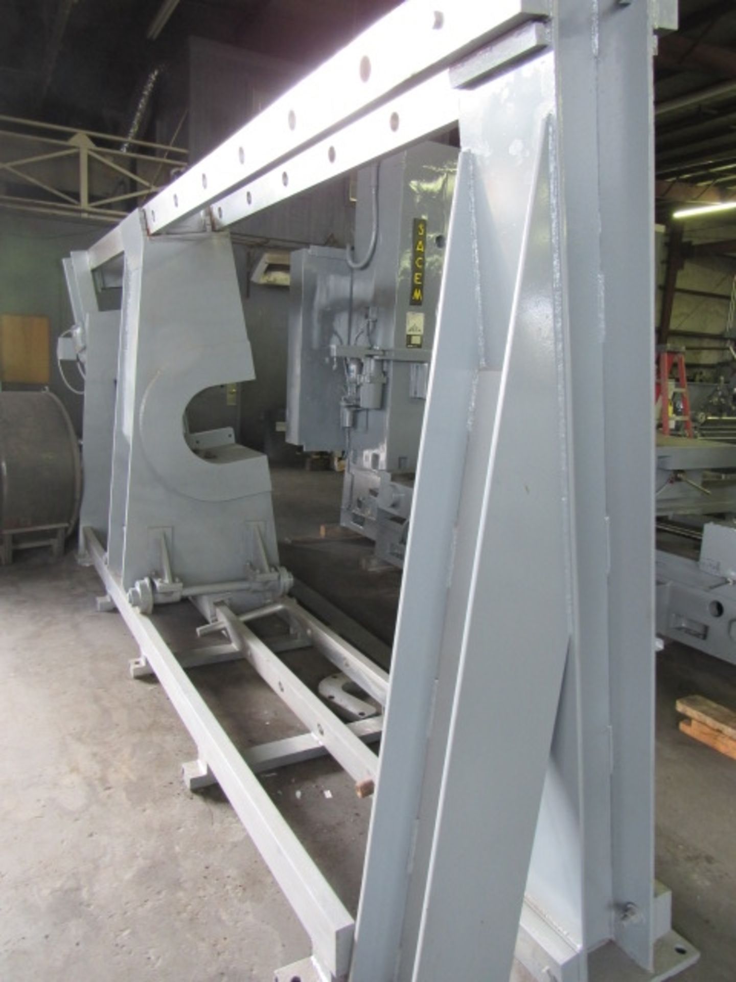 WHEEL PRESS, WILSON MDL. 150T, 150 TON CAPACITY, 20" CYLINDER STROKE, MAX. DISTANCE FROM FACE TO