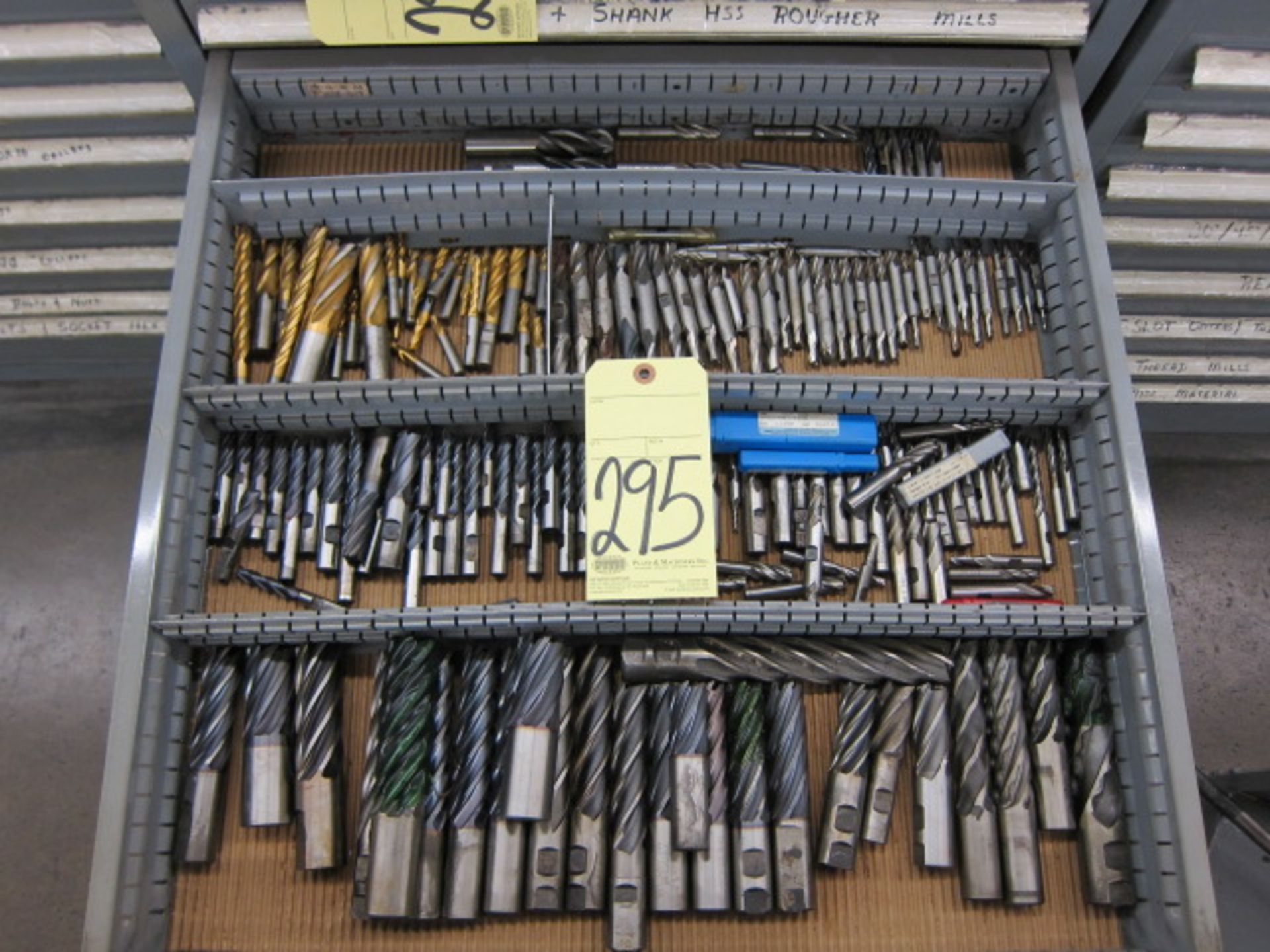 LOT OF ENDMILLS, assorted (in one drawer)