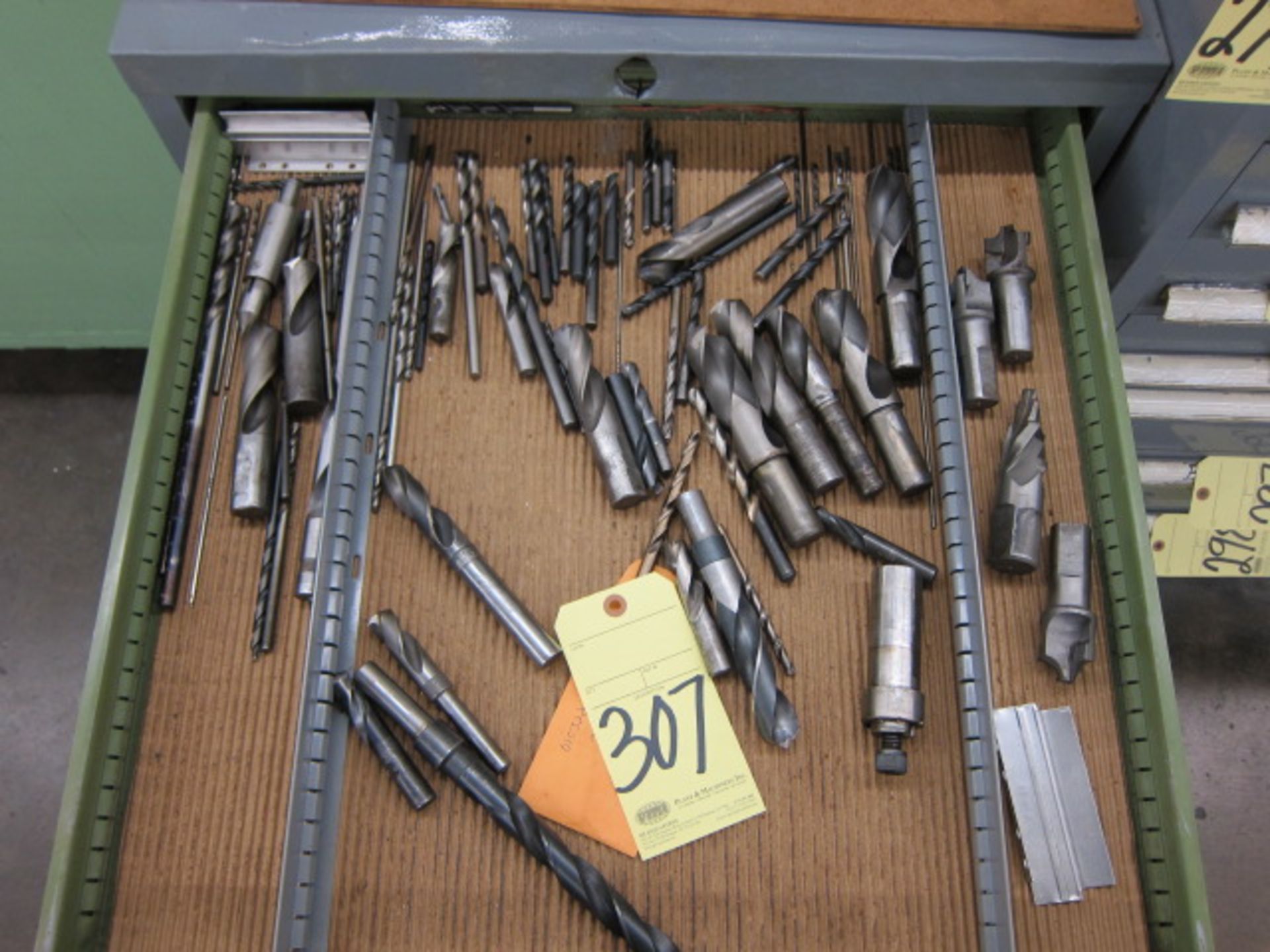 LOT OF DRILLS, assorted (in one drawer)