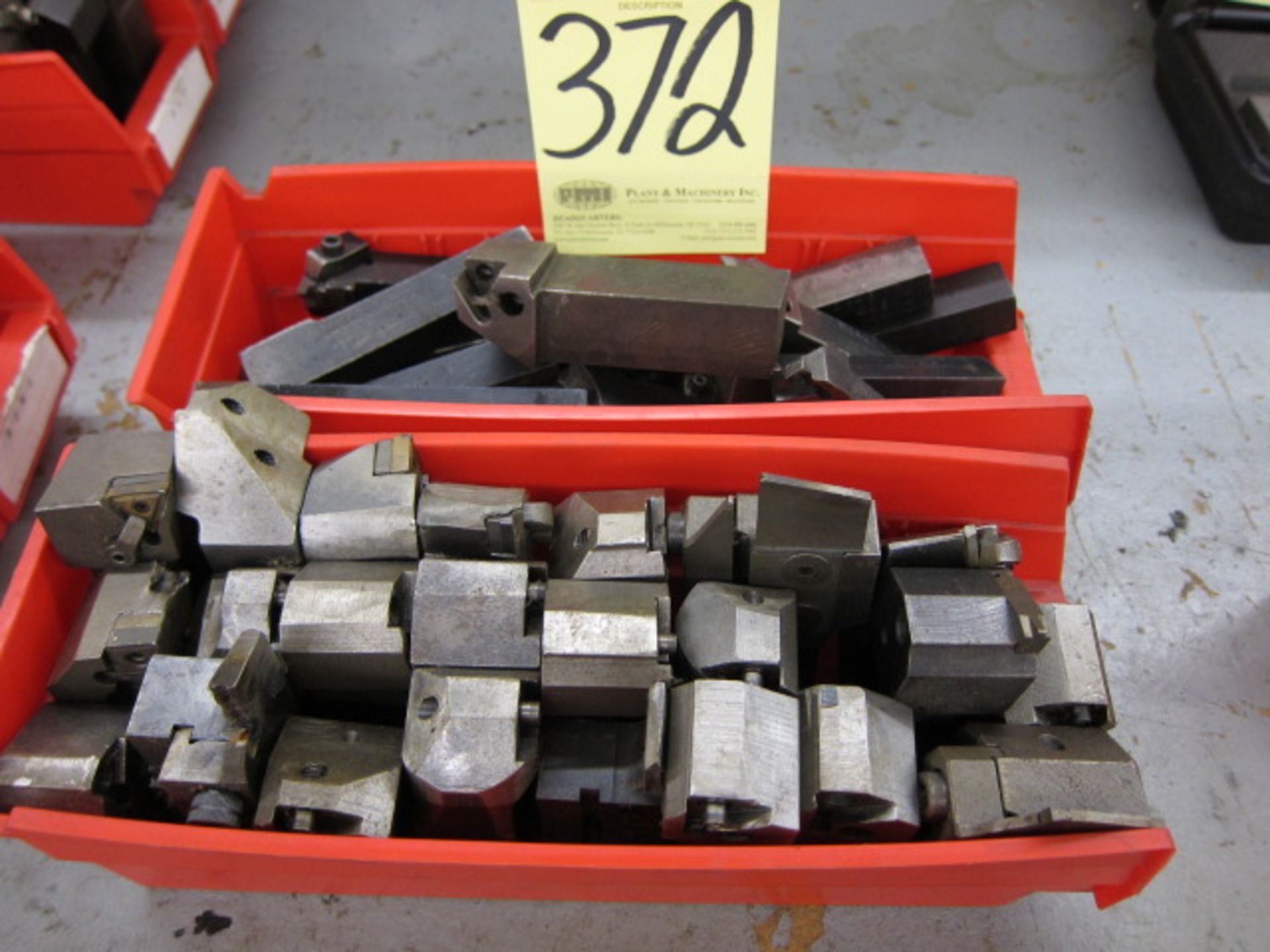 LOT OF INSERT TOOLHOLDERS (in two boxes)