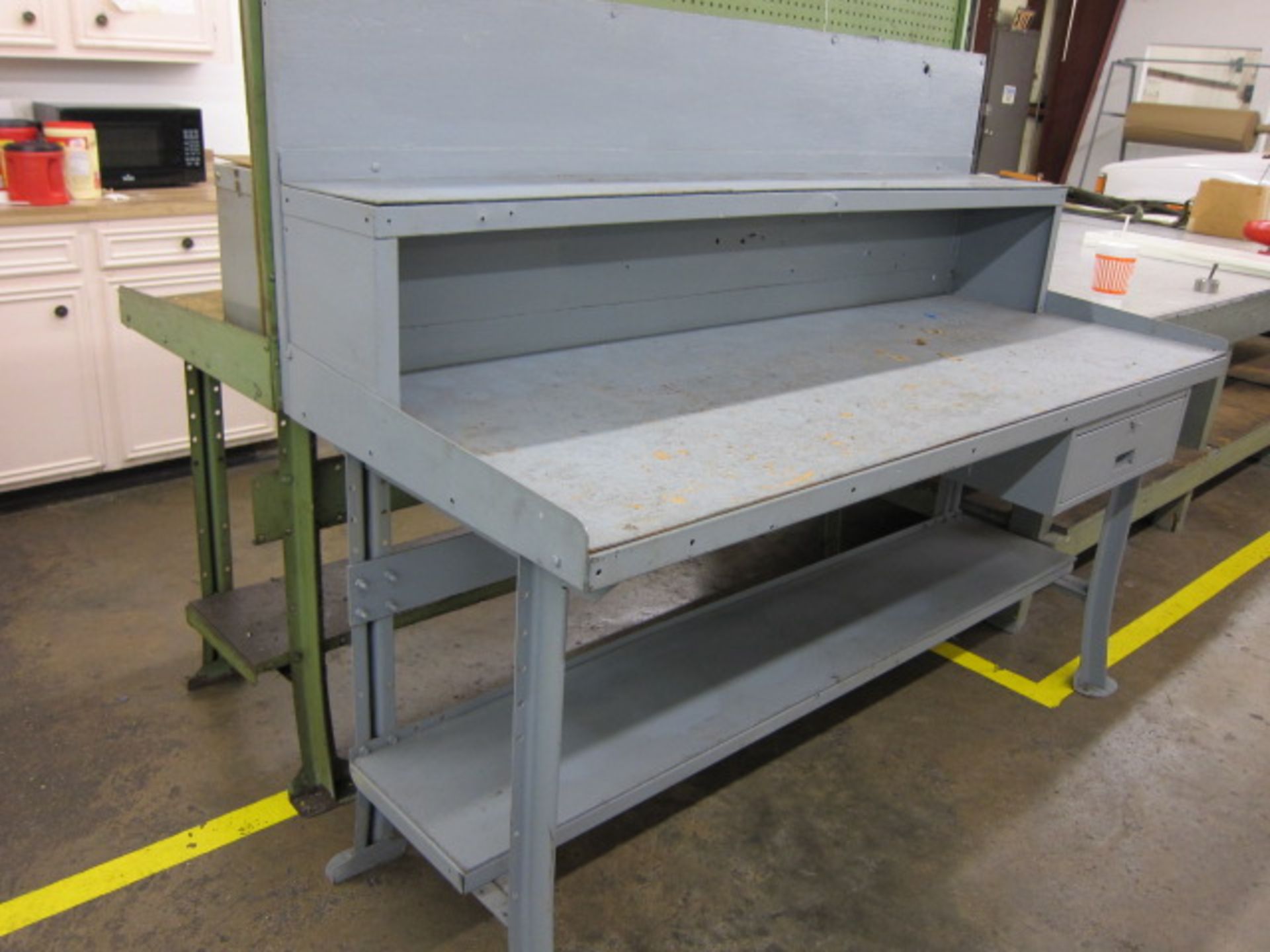 LOT CONSISTING OF: (2) assembly tables & (2) workbenches - Image 2 of 2