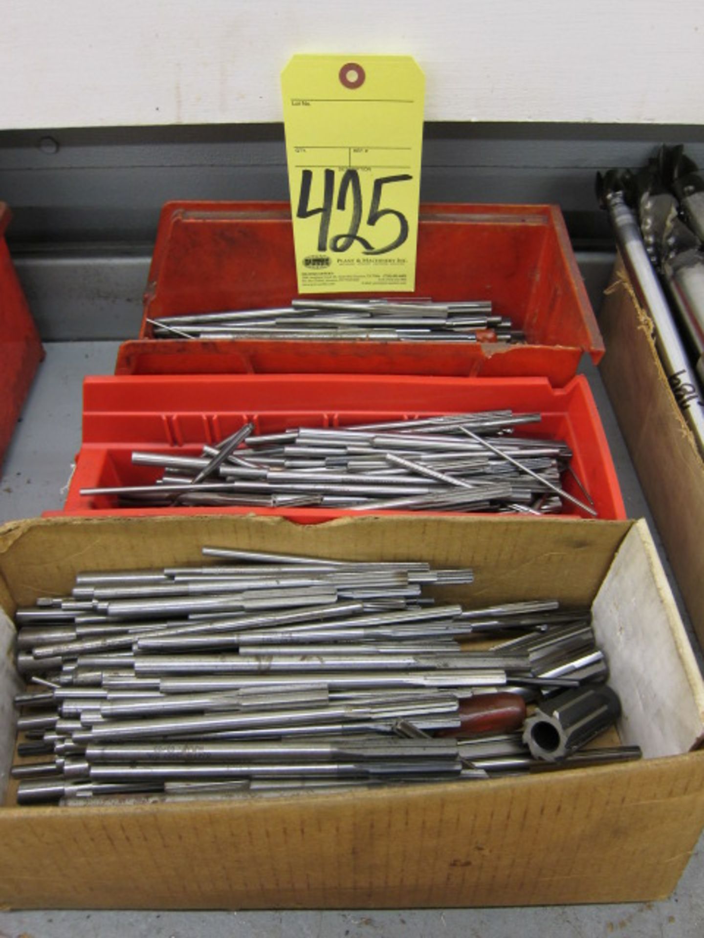 LOT OF REAMERS, assorted (in three boxes)