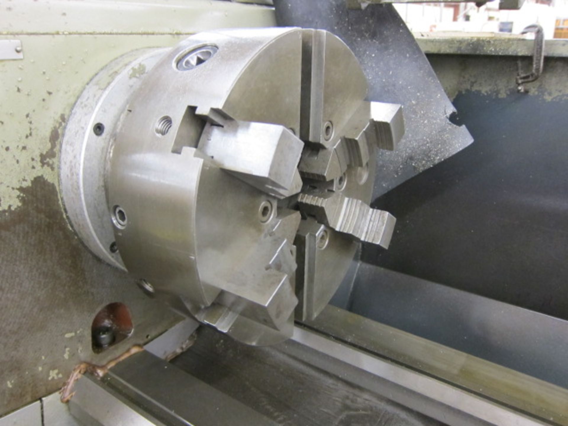 ENGINE LATHE, CLAUSING COLCHESTER 17” X 80”, Acu-Rite D.R.O., 12” dia. 6-jaw chuck, spds: 20-1600 - Image 3 of 11