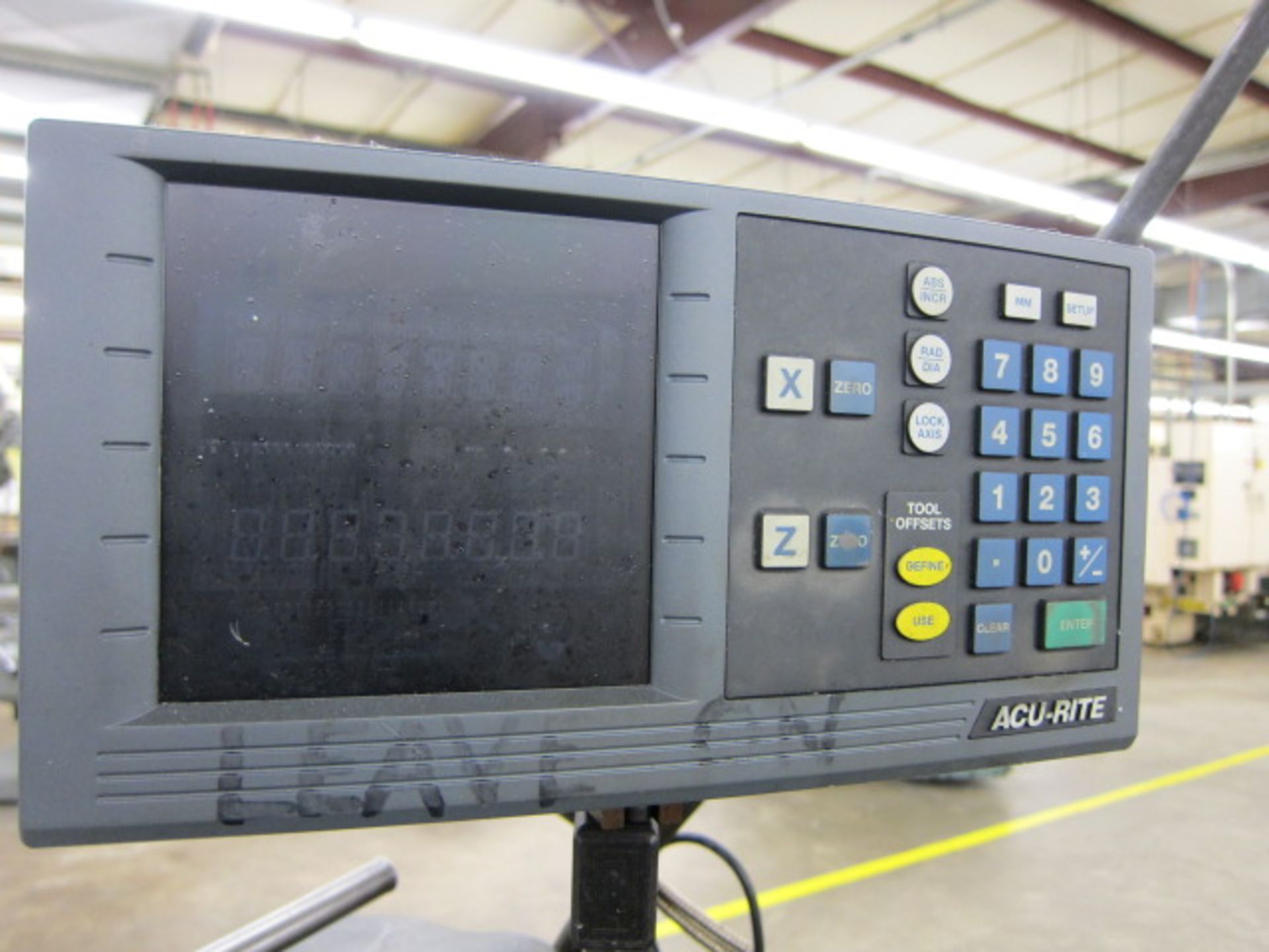 ENGINE LATHE, CLAUSING COLCHESTER 17” X 80”, Acu-Rite D.R.O., 12” dia. 6-jaw chuck, spds: 20-1600 - Image 2 of 11