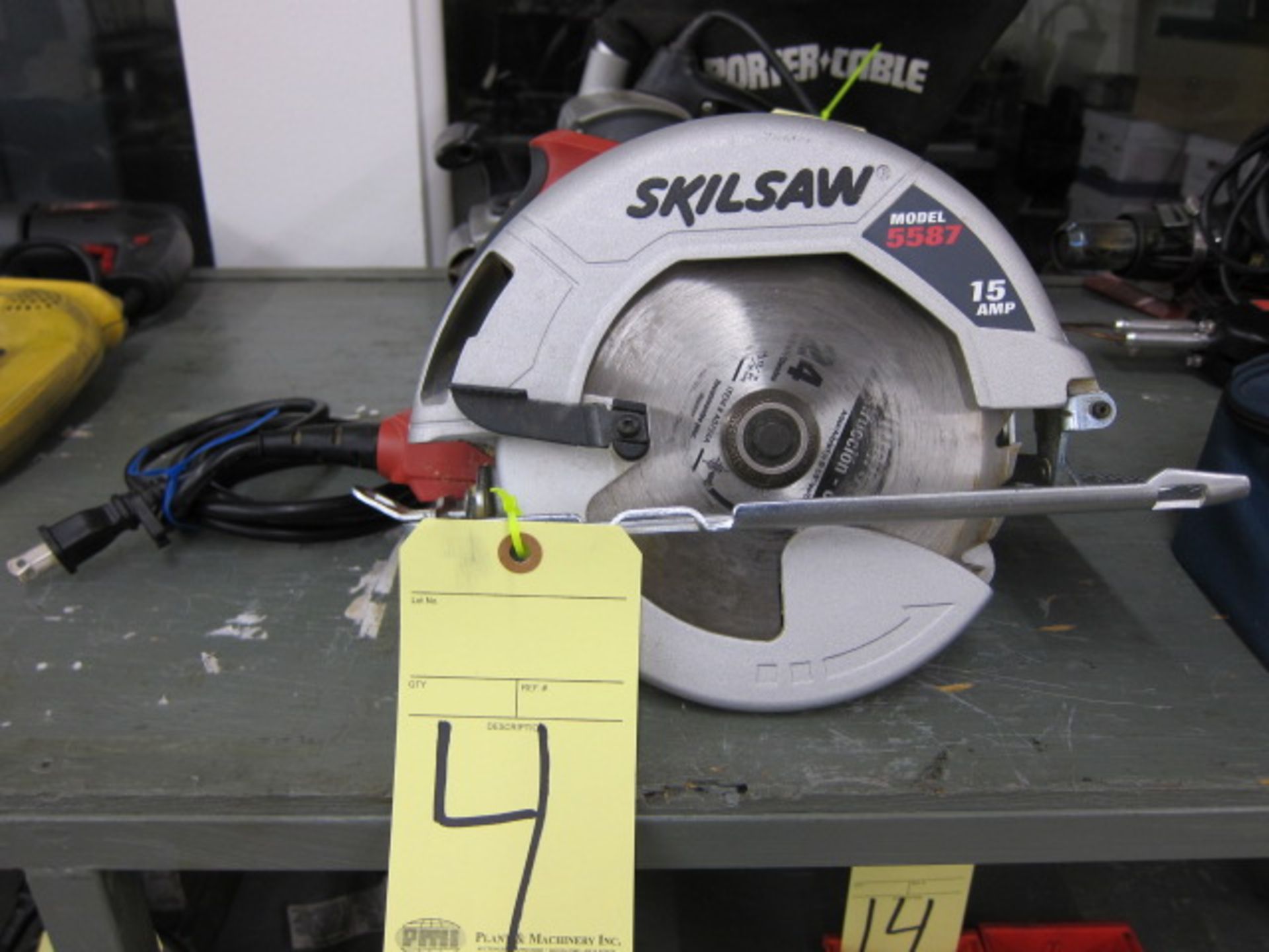 CIRCULAR SAW, SKILSAW 7-1/4" MDL. 5587, 15 amp