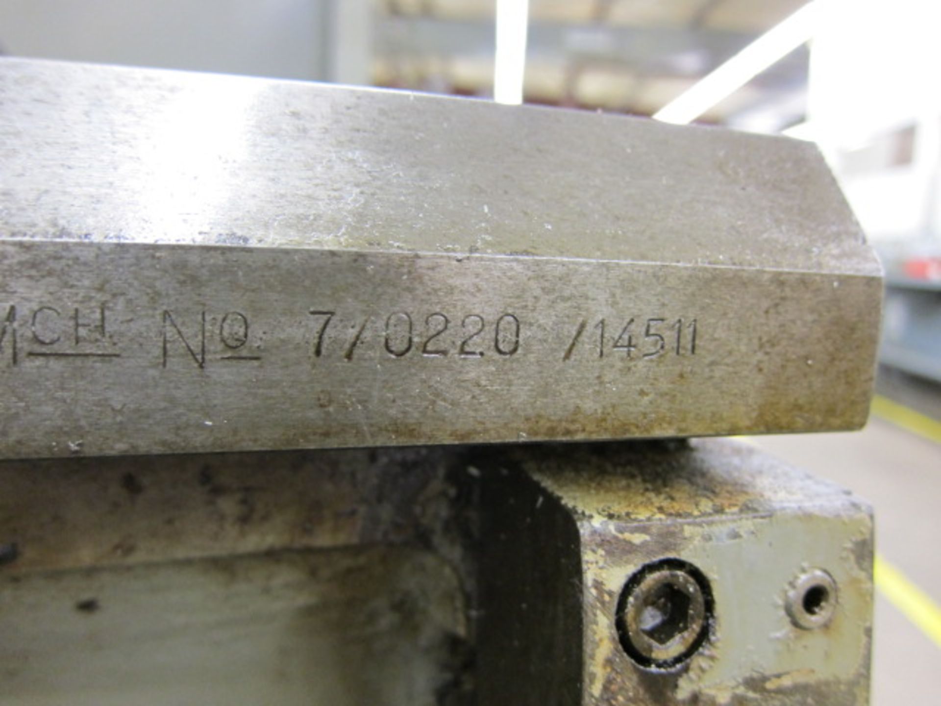 ENGINE LATHE, CLAUSING COLCHESTER 17” X 80”, Acu-Rite D.R.O., 12” dia. 6-jaw chuck, spds: 20-1600 - Image 11 of 11