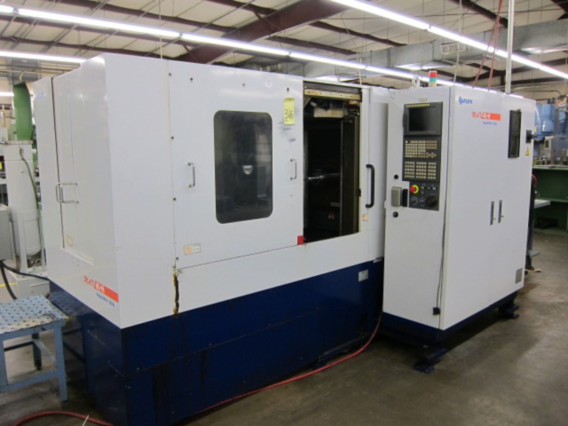 CNC GUN DRILL, YAMASHINA SEIKI YASEC MDL. MAX40H, new 2001, Fanuc 21i-M CNC control, 22” x 51”