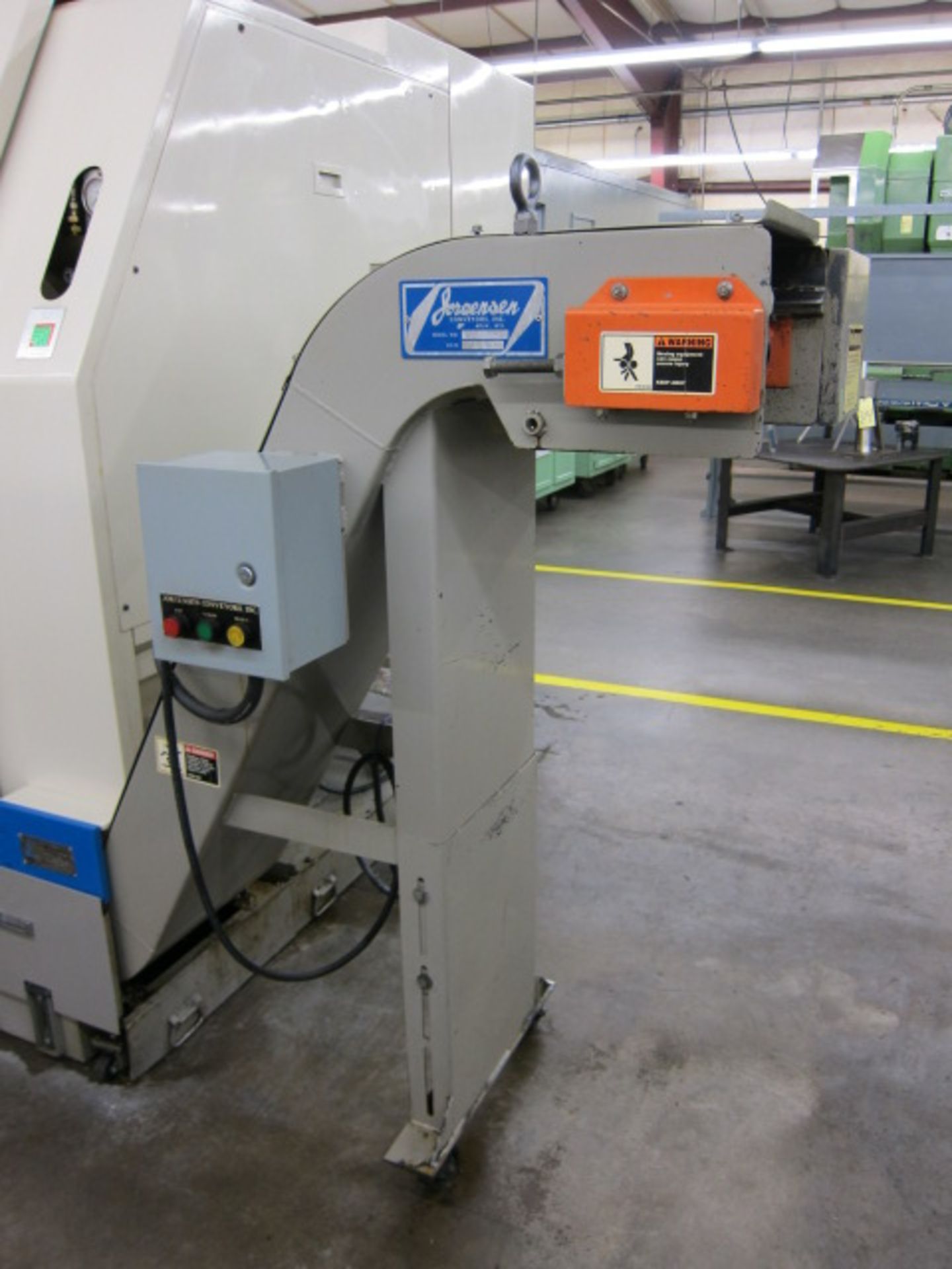 CNC SLANT BED LATHE, OKUMA MDL. LB35II, Okuma OSP7000L CNC control, 27.5” sw. over bed, 78” dist. - Image 7 of 10