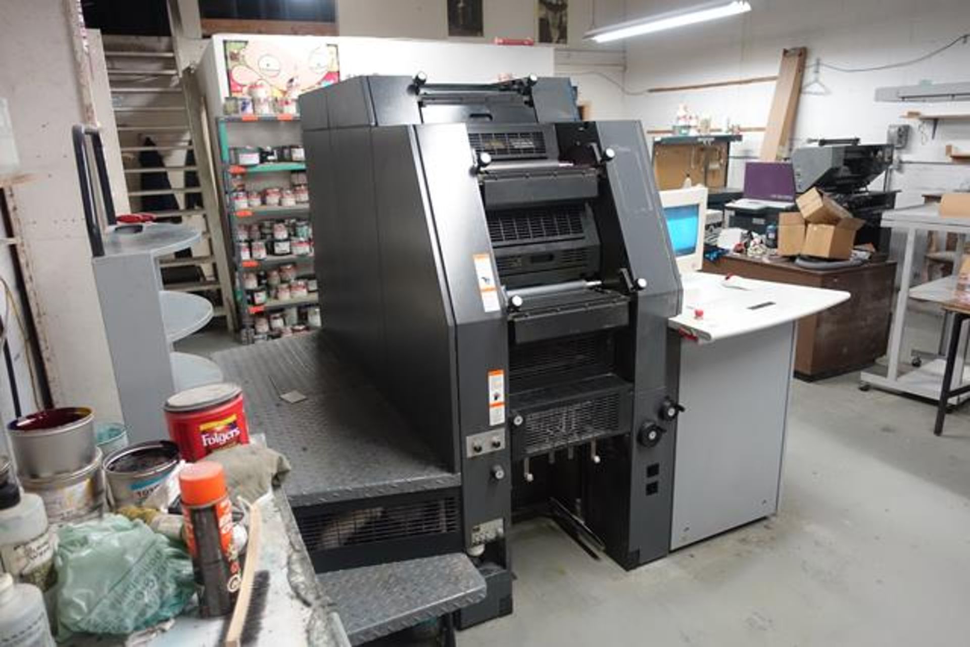 HEIDELBERG, QM-DI-46-4, 4 COLOUR, 18" X 13", DIGITAL OFFSET PRINTER, 2000, 29,205,815 IMPRESSIONS, - Image 8 of 19