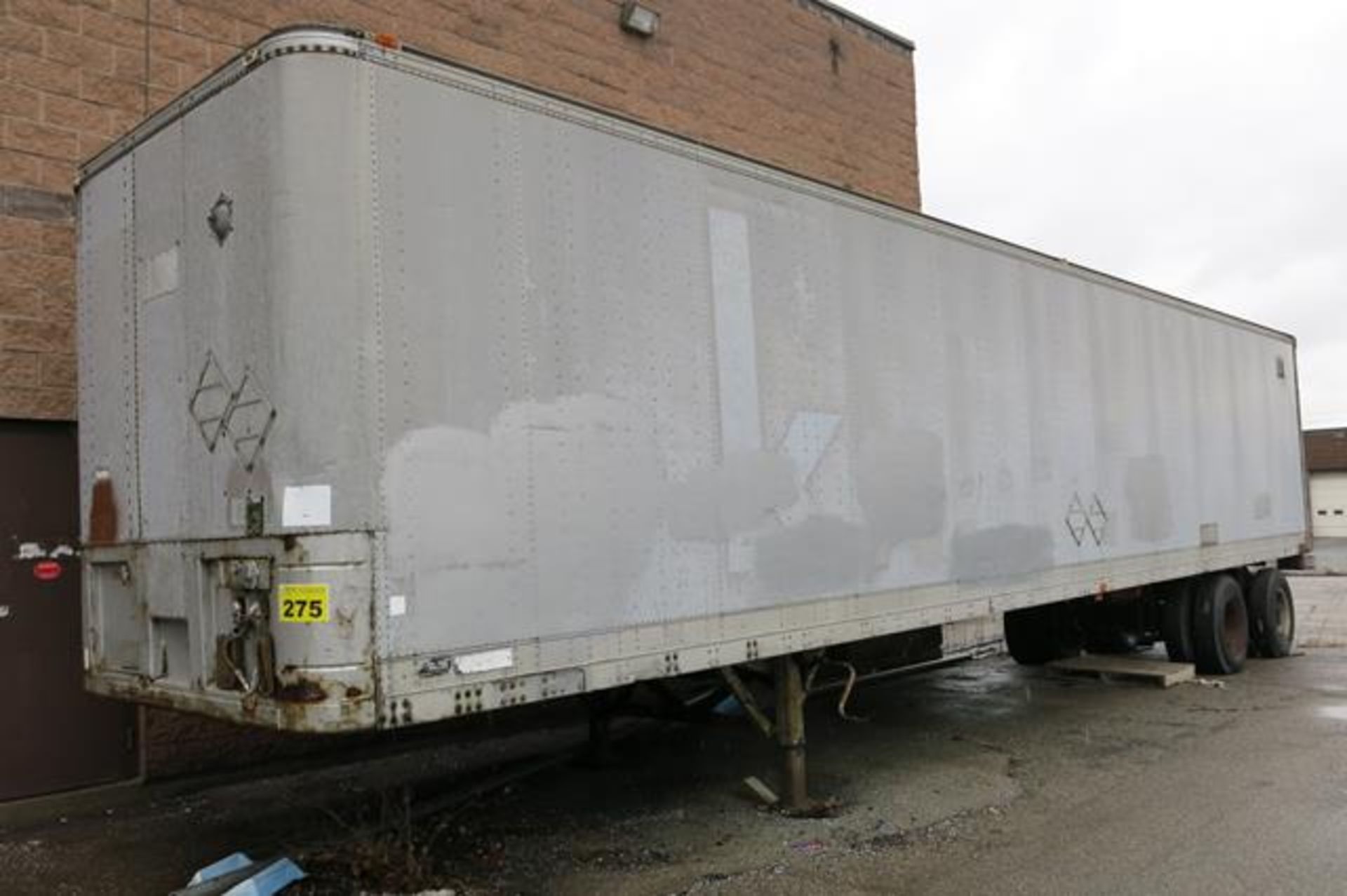 FRUEHAUF, FB3 X3W 45 102CST, 45', VAN TRAILER, VIN# DXW 6750-03 - Image 2 of 2