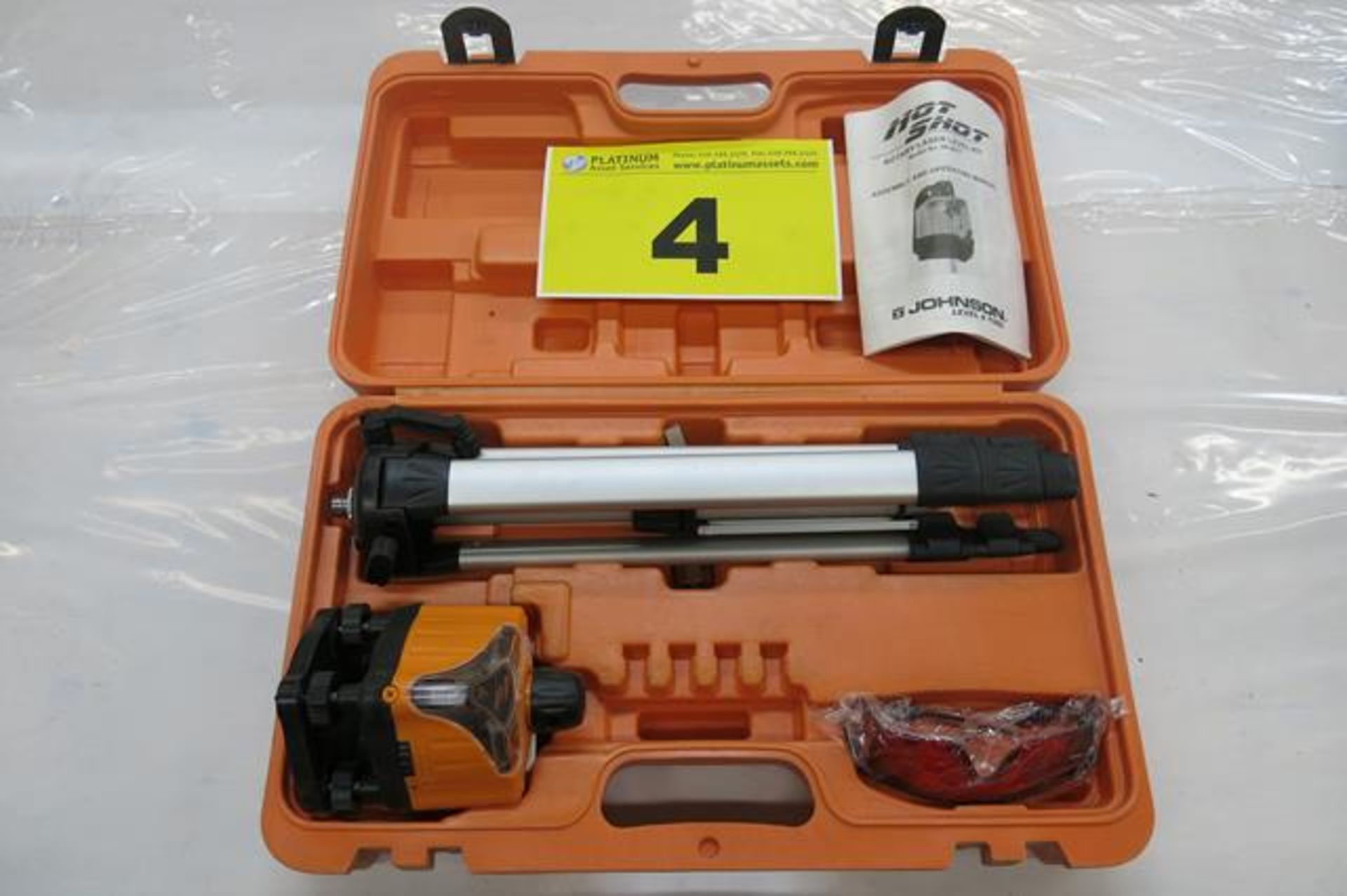 HOT SHOT, 40-0917, ROTARY LASER LEVEL, NEW