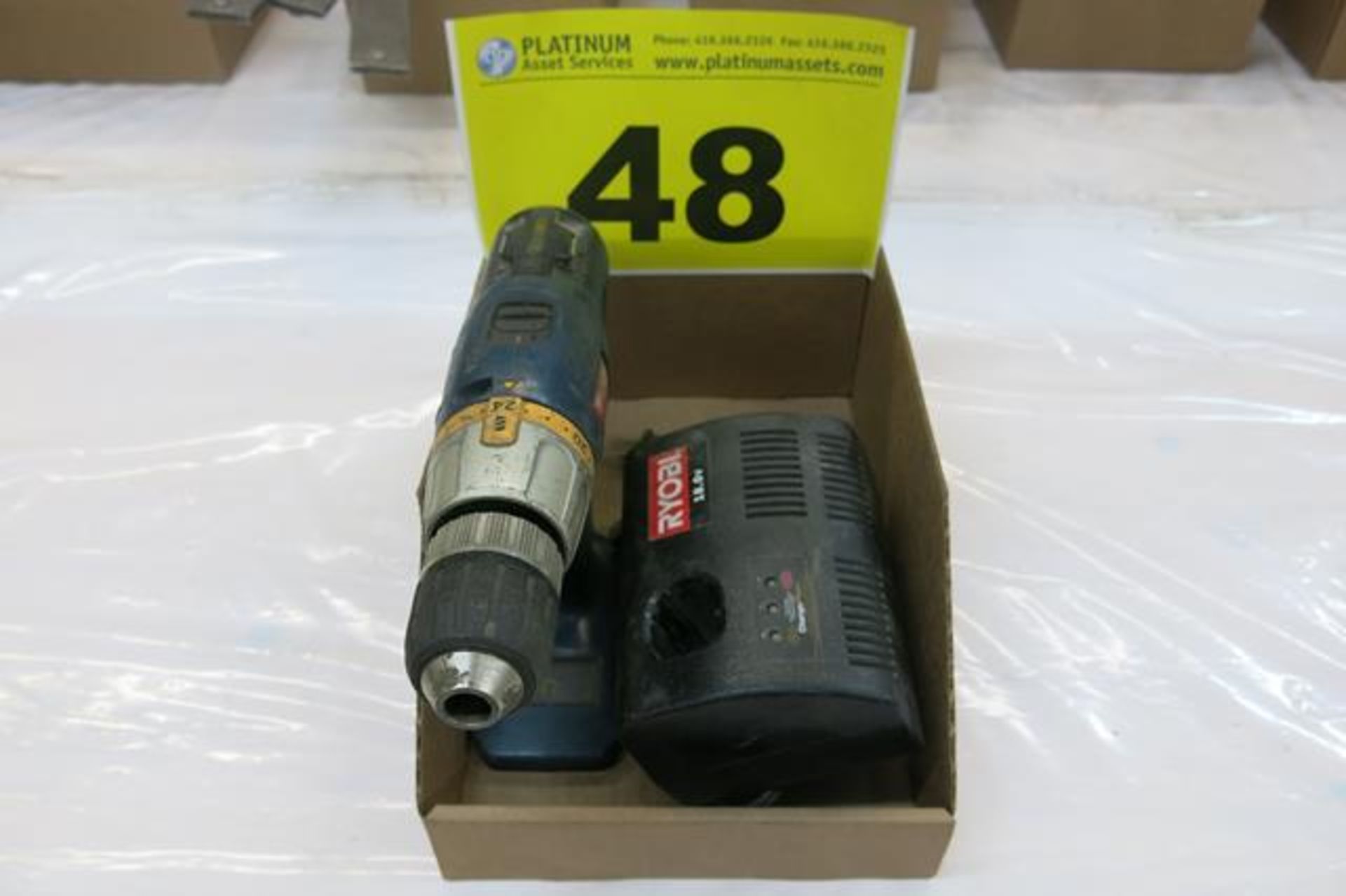 RYOBI, SA1802, 18V, 1/2", CORDLESS DRILL WITH CHARGER