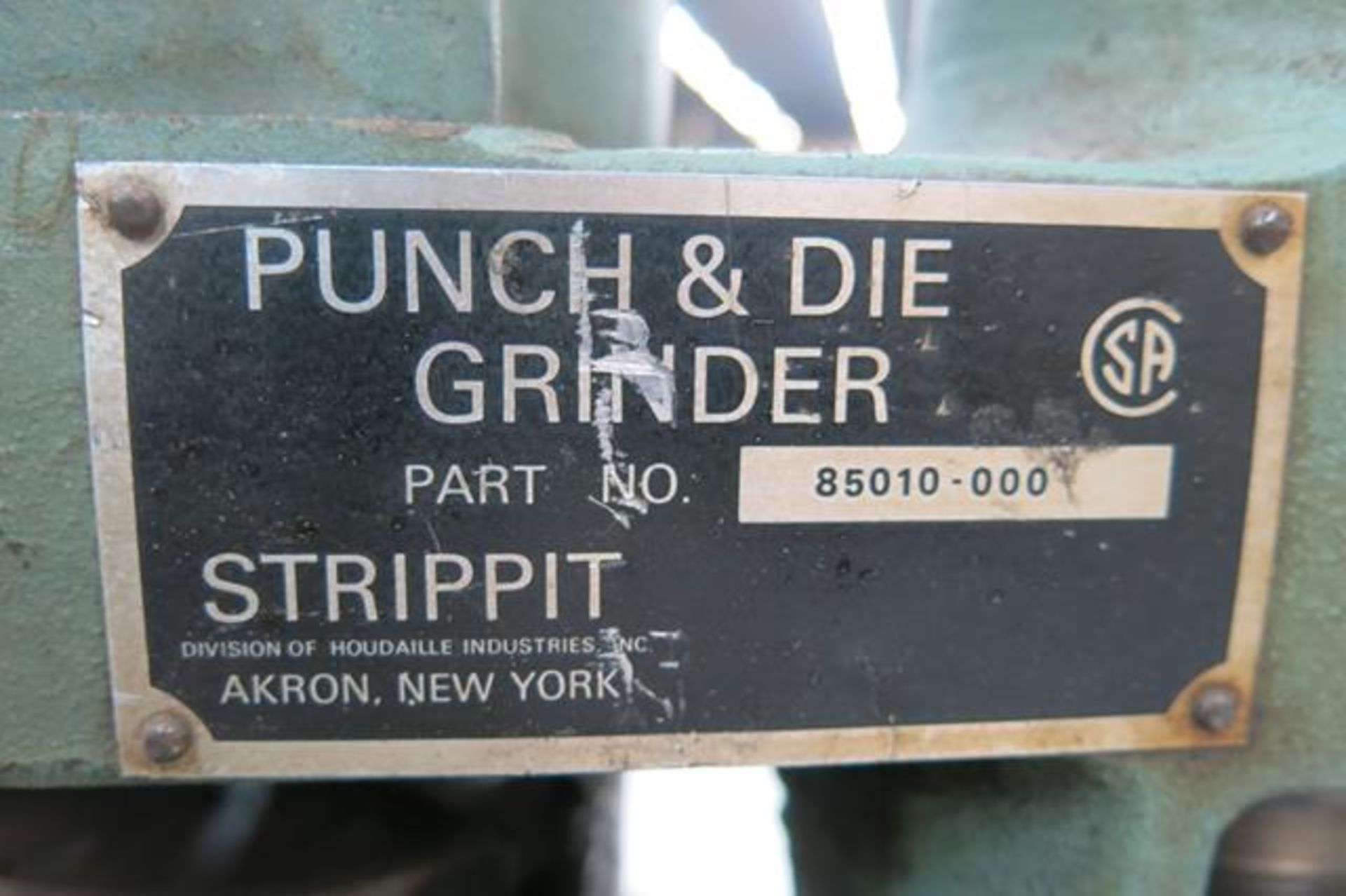 STRIPPIT PUNCH & DIE GRINDER - Image 3 of 4