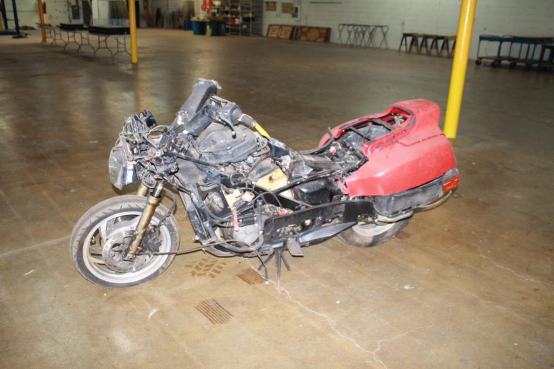 Honda Motorcycle (Partially Disassembled)