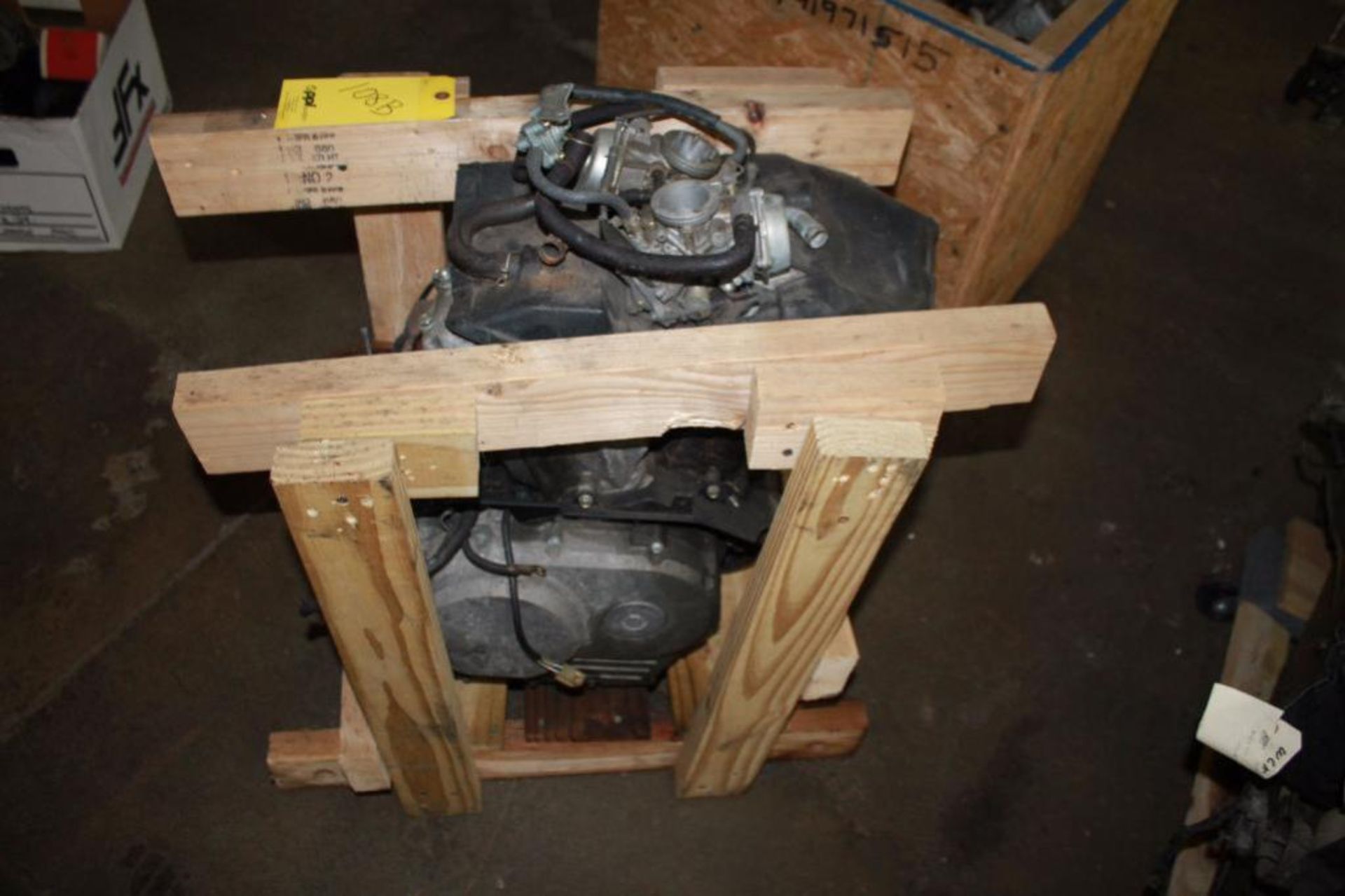 Motorcycle Engine in Crate - Image 2 of 2