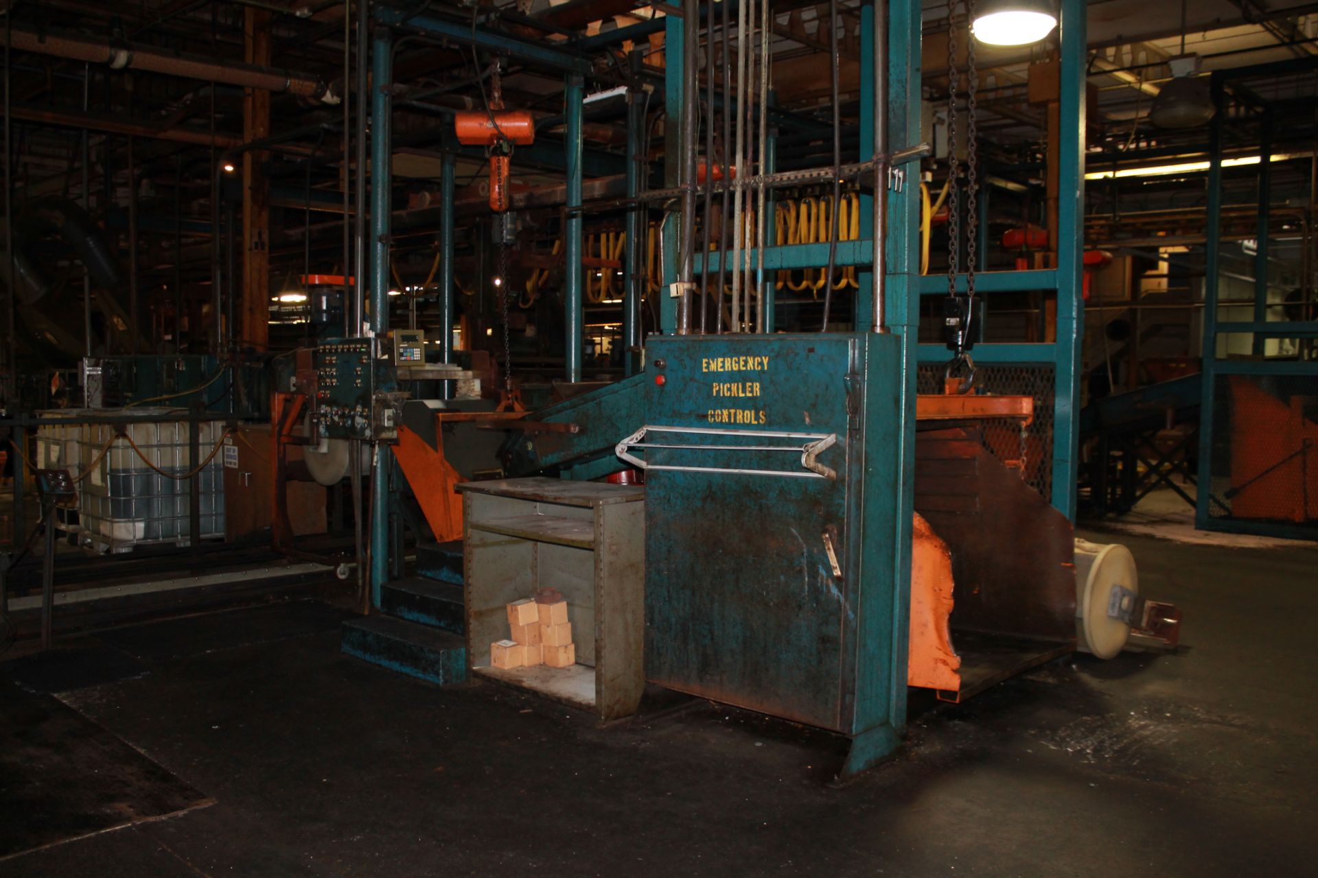 Jessup Engineering Inc. Programmable Rotary Barrel Parts Cleaning/Phosphate Line. (Location D) - Image 2 of 5