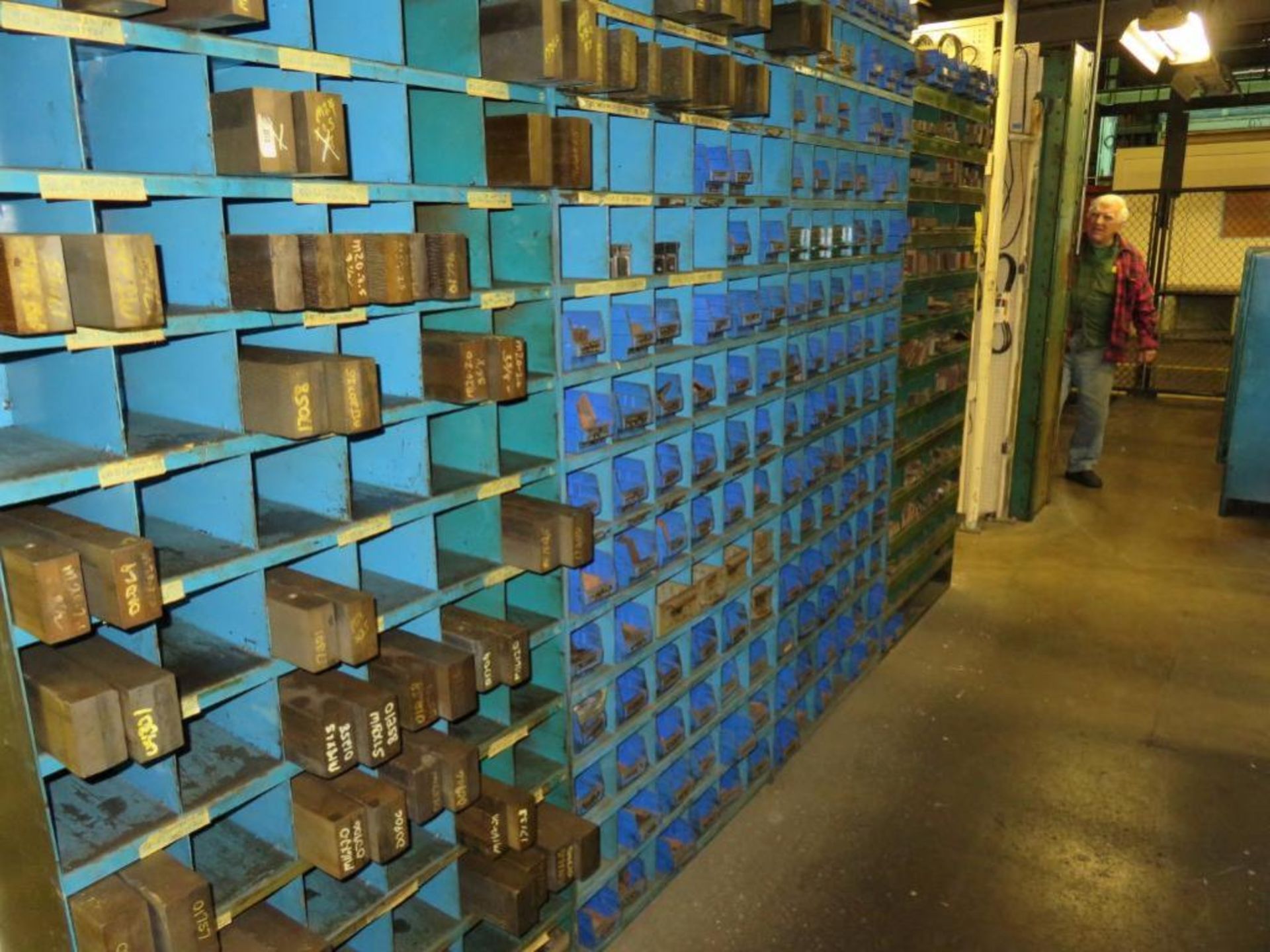 LOT: Assorted Parts & Die Sets for Threaders on Approx. (14) Shelves in Central Stores Area (Locatio - Image 4 of 4