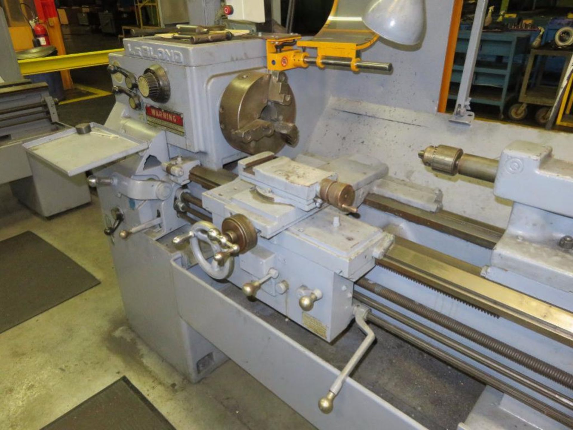 Leblond 17 in. x 32 in. Regal Pan Bed Geared Head Engine Lathe, S/N 7C3166 (Location J) - Image 2 of 2