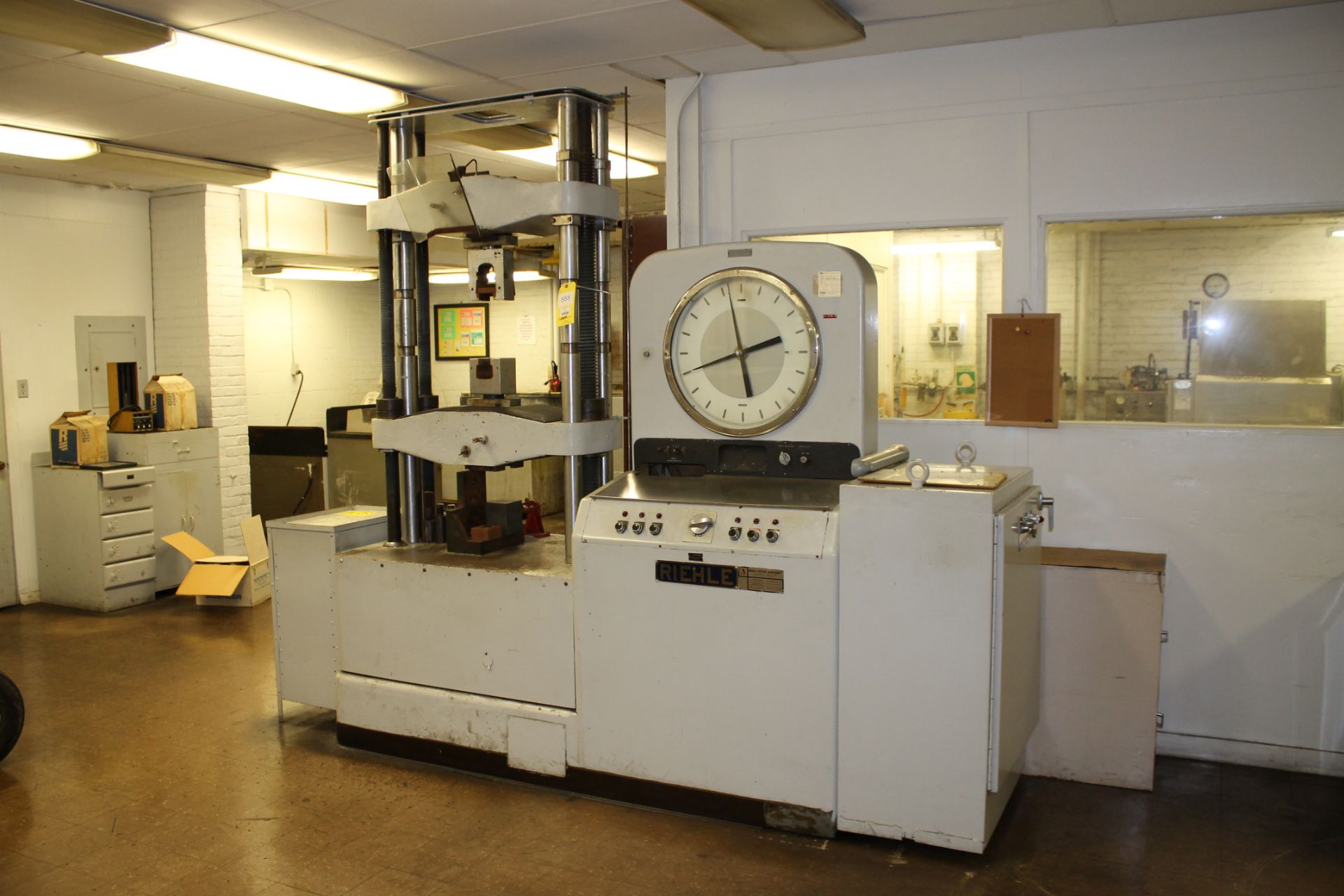 Riehle 160,000 lb. Tensile Tester Model F.S. 160, S/N RA18100. (Location C)