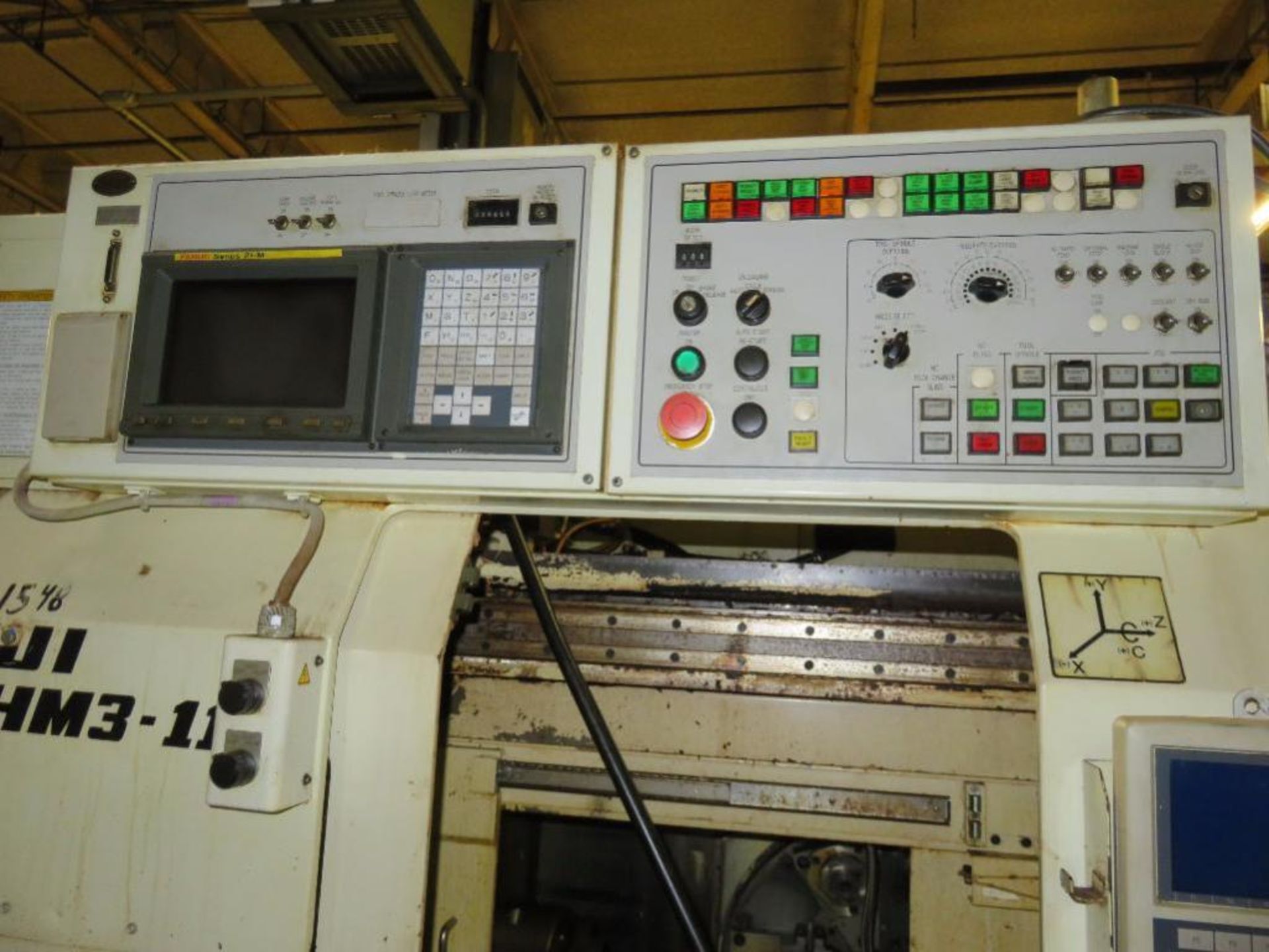 Fuji 4-Axis CNC Turning Center Model HM3-AL, S/N 12098 (1998) (Location K) - Image 2 of 3