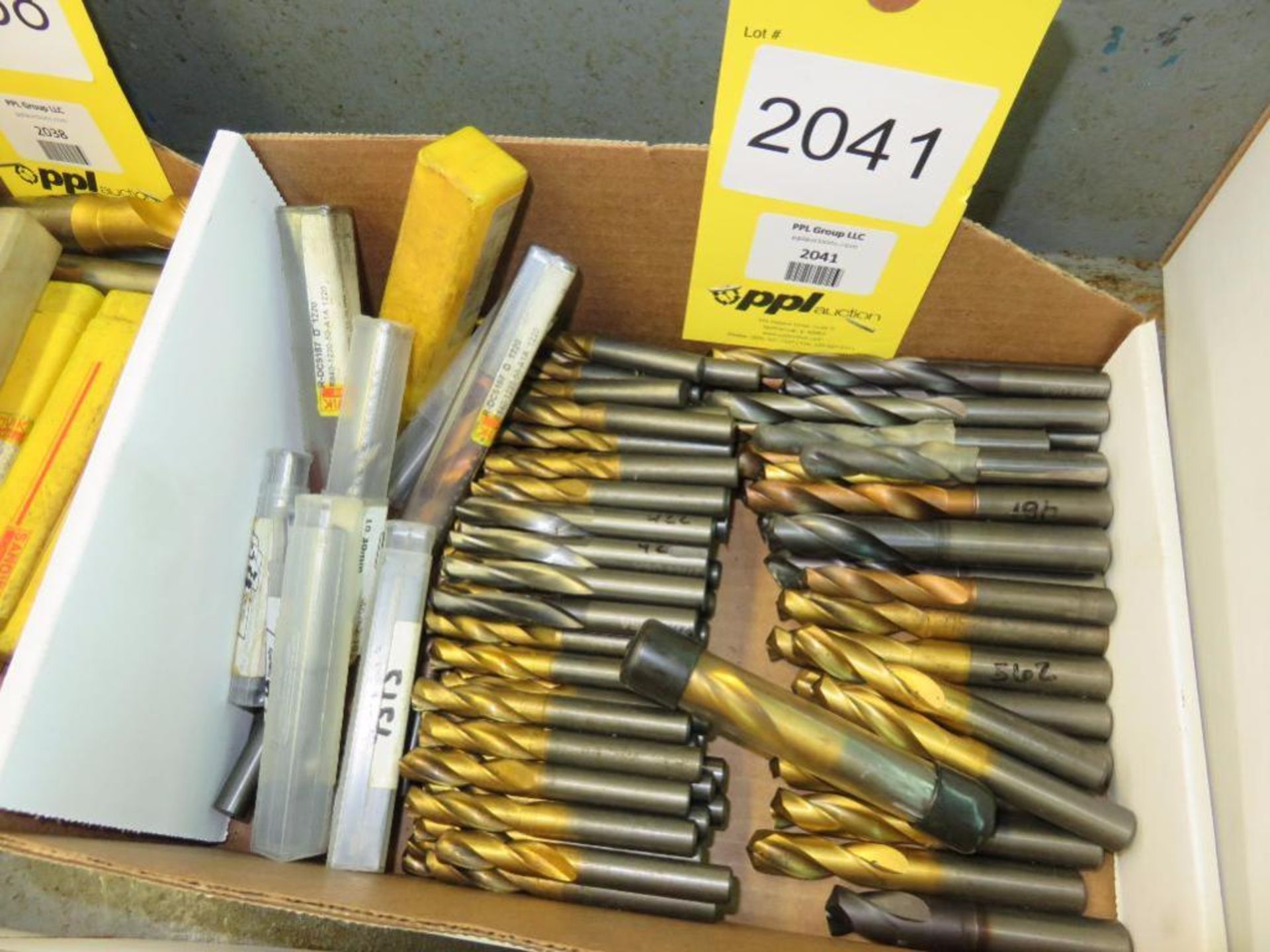 LOT: Assorted Carbide Drills in (1) Box (Location H)